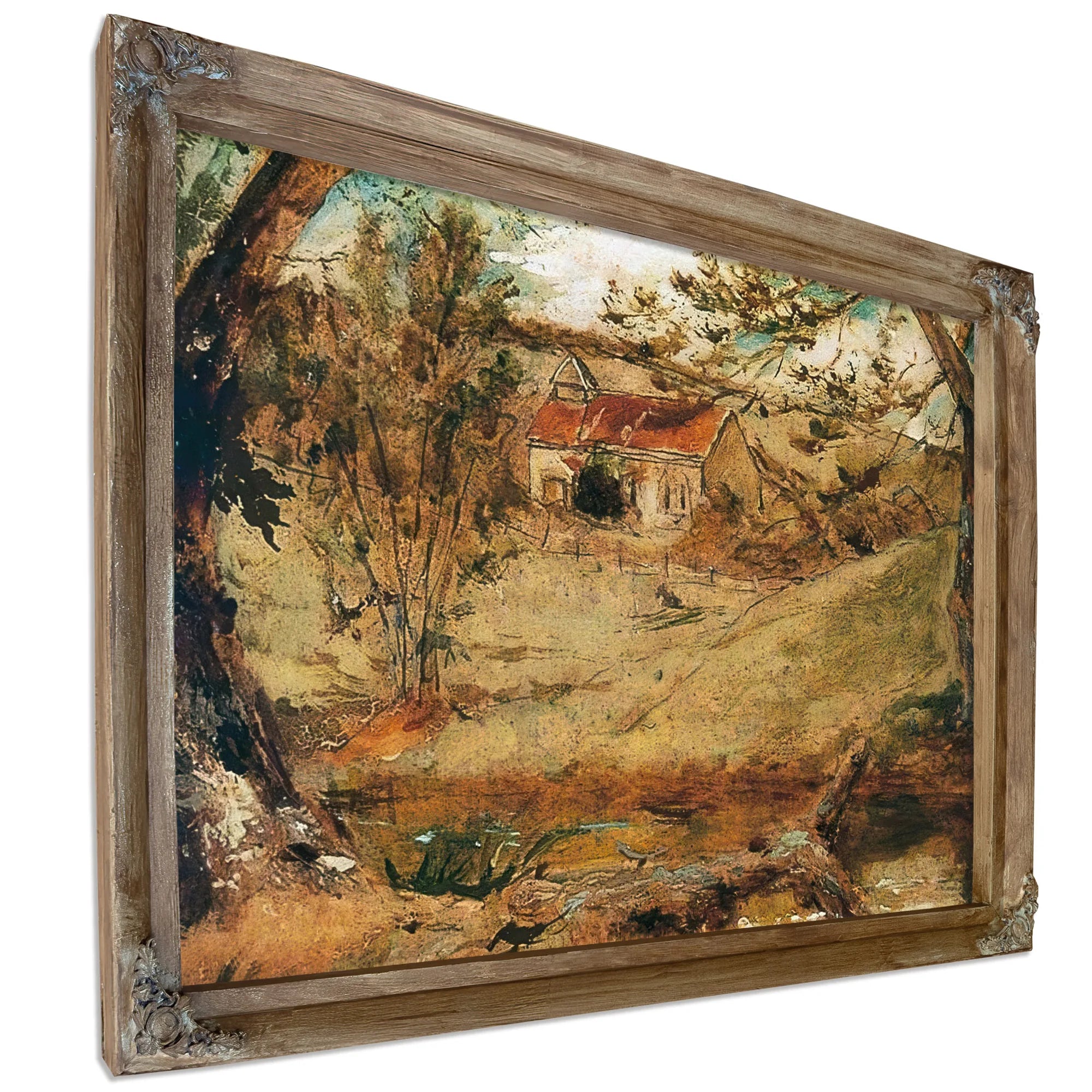 Givendale Church By William Etty Fine Art Print