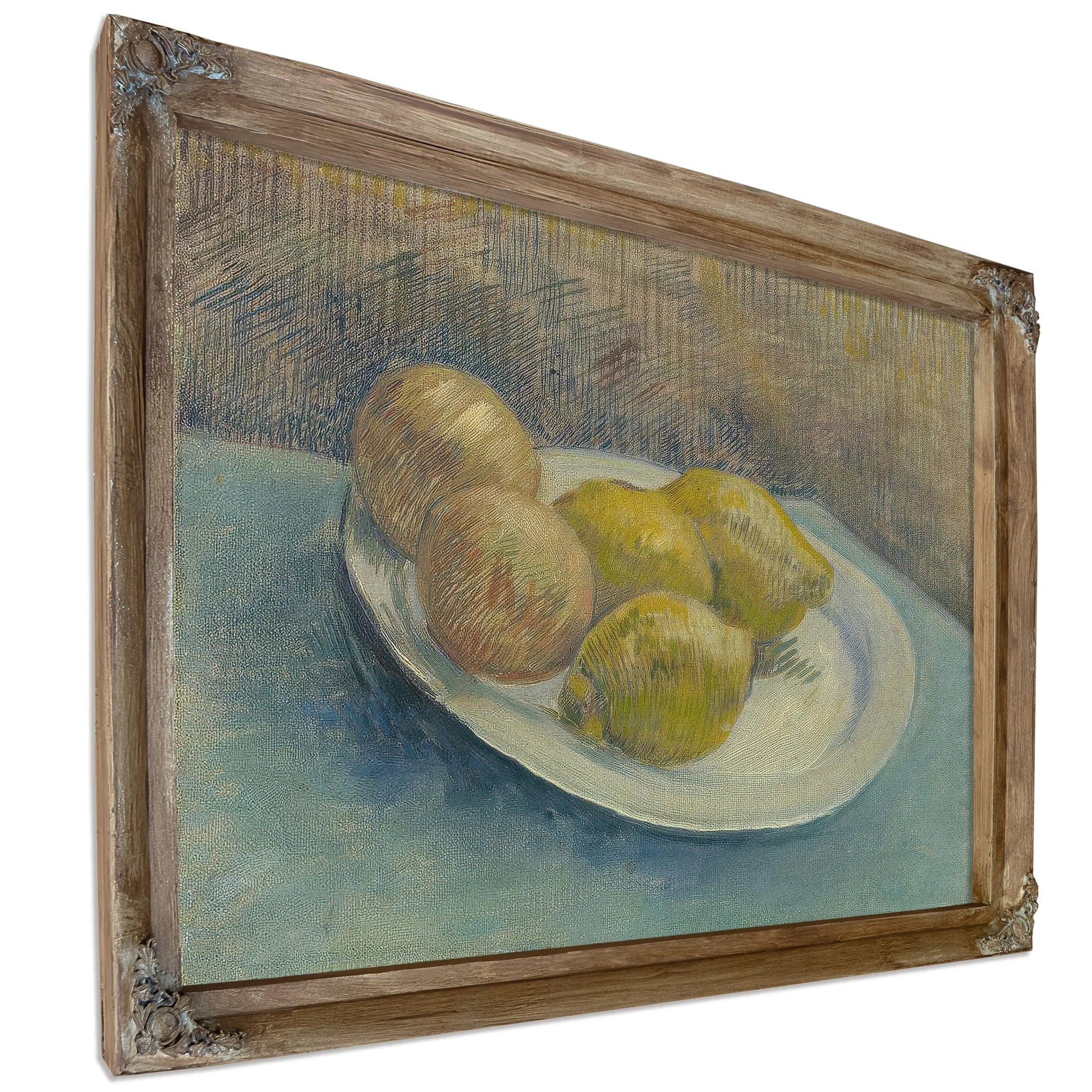 Dish With Citrus Fruit By Vincent Van Gogh Fine Art Print