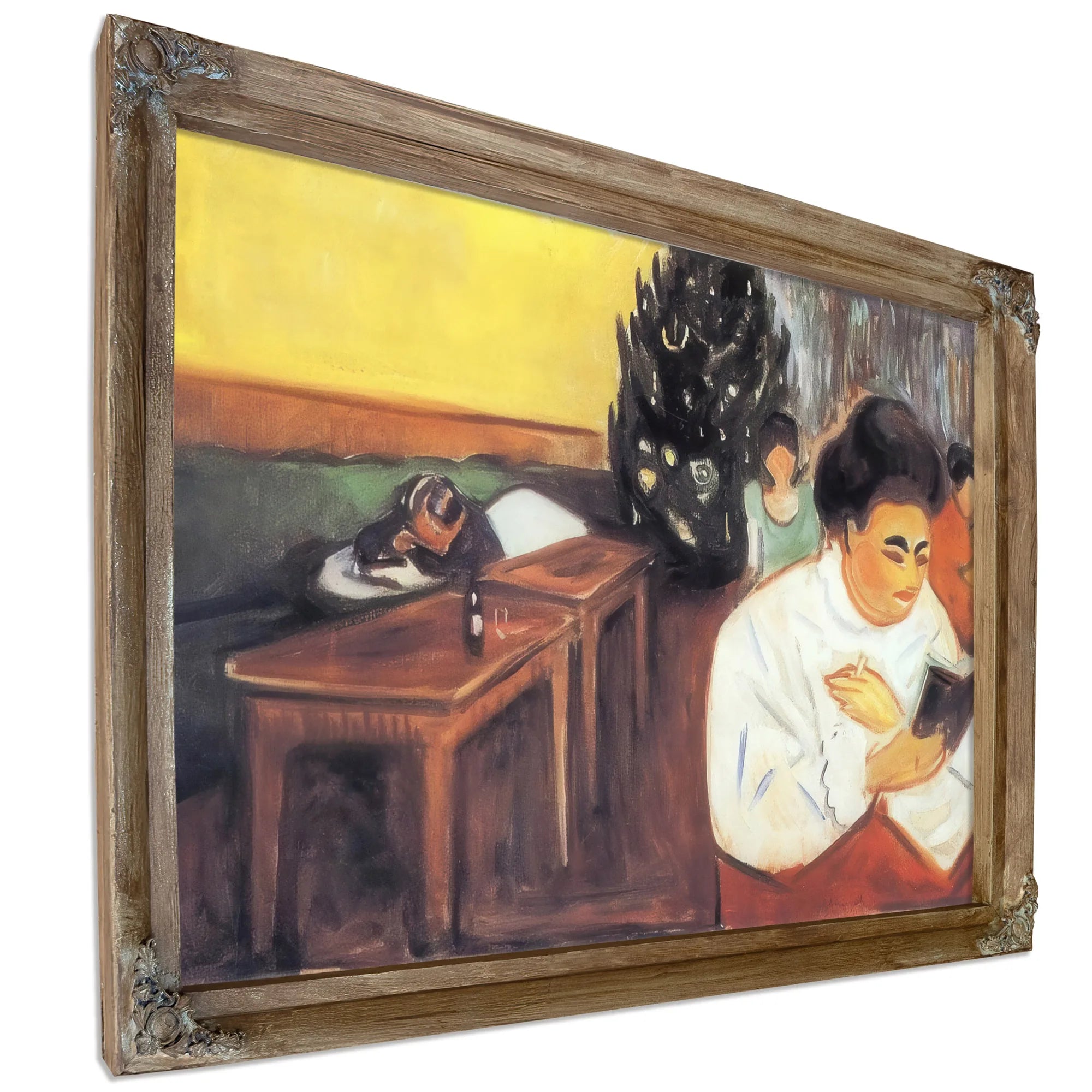 Christmas In The Brothel 1904 05 By Edvard Munch Fine Art Print