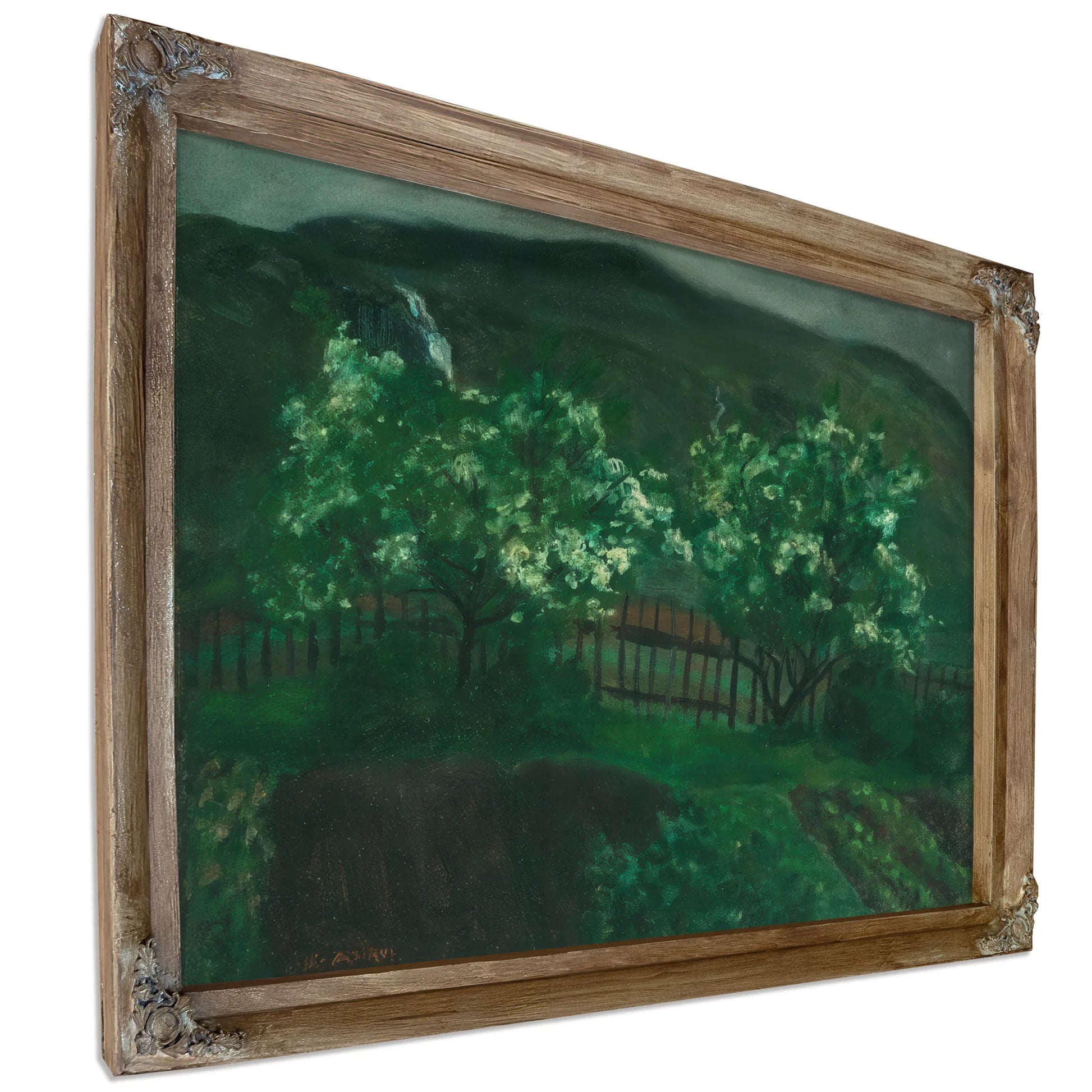 Spring Rain And Cherries By Nicolai Astrup Fine Art Print