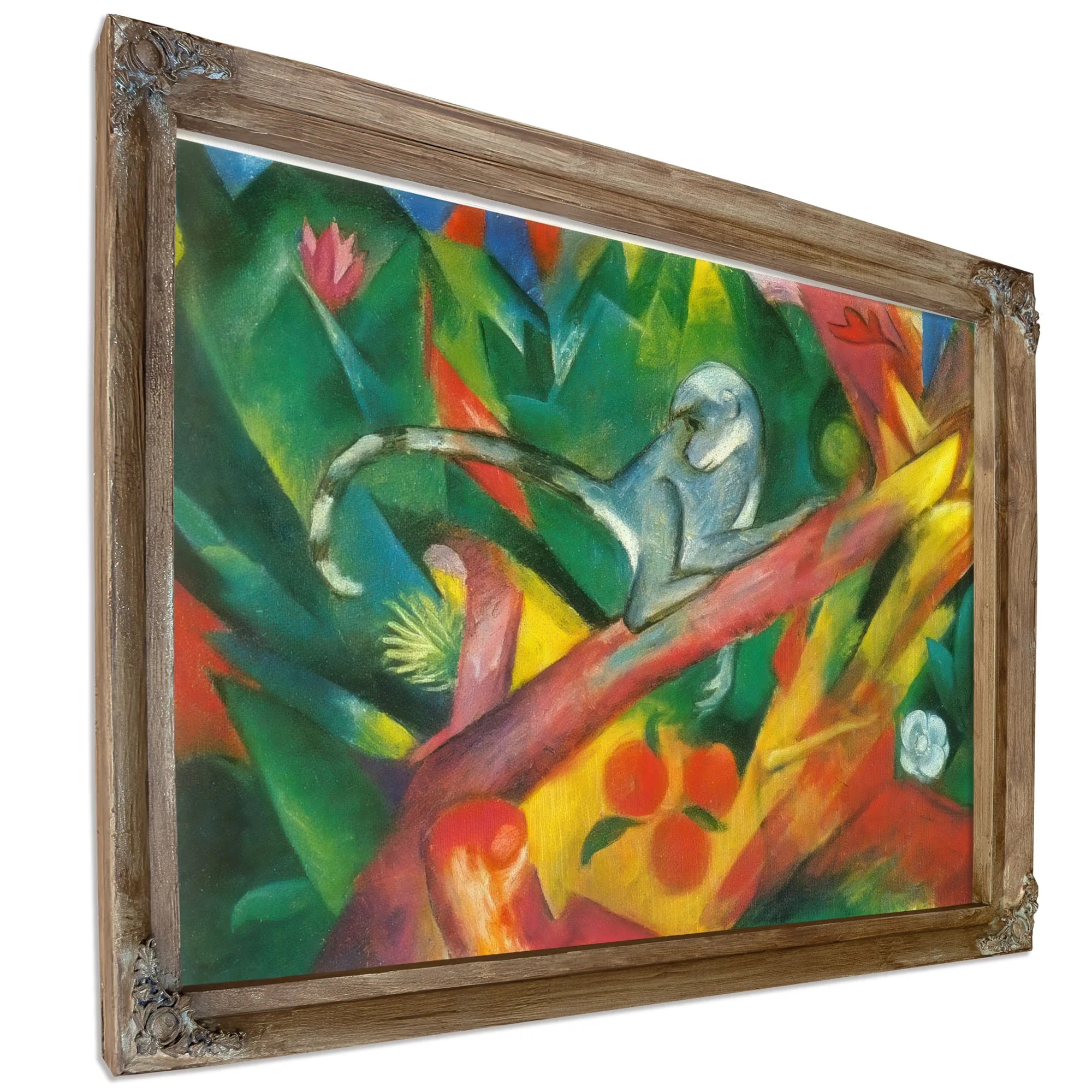 The Monkey by Franz Marc Fine Art Print