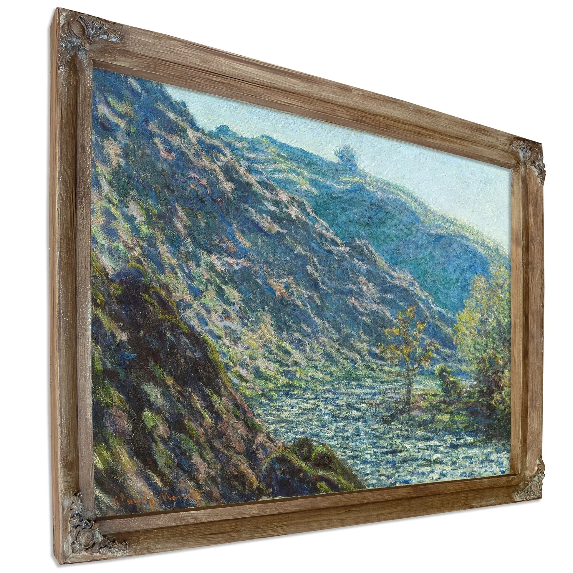 The Petite Creuse River By Claude Monet Fine Art Print