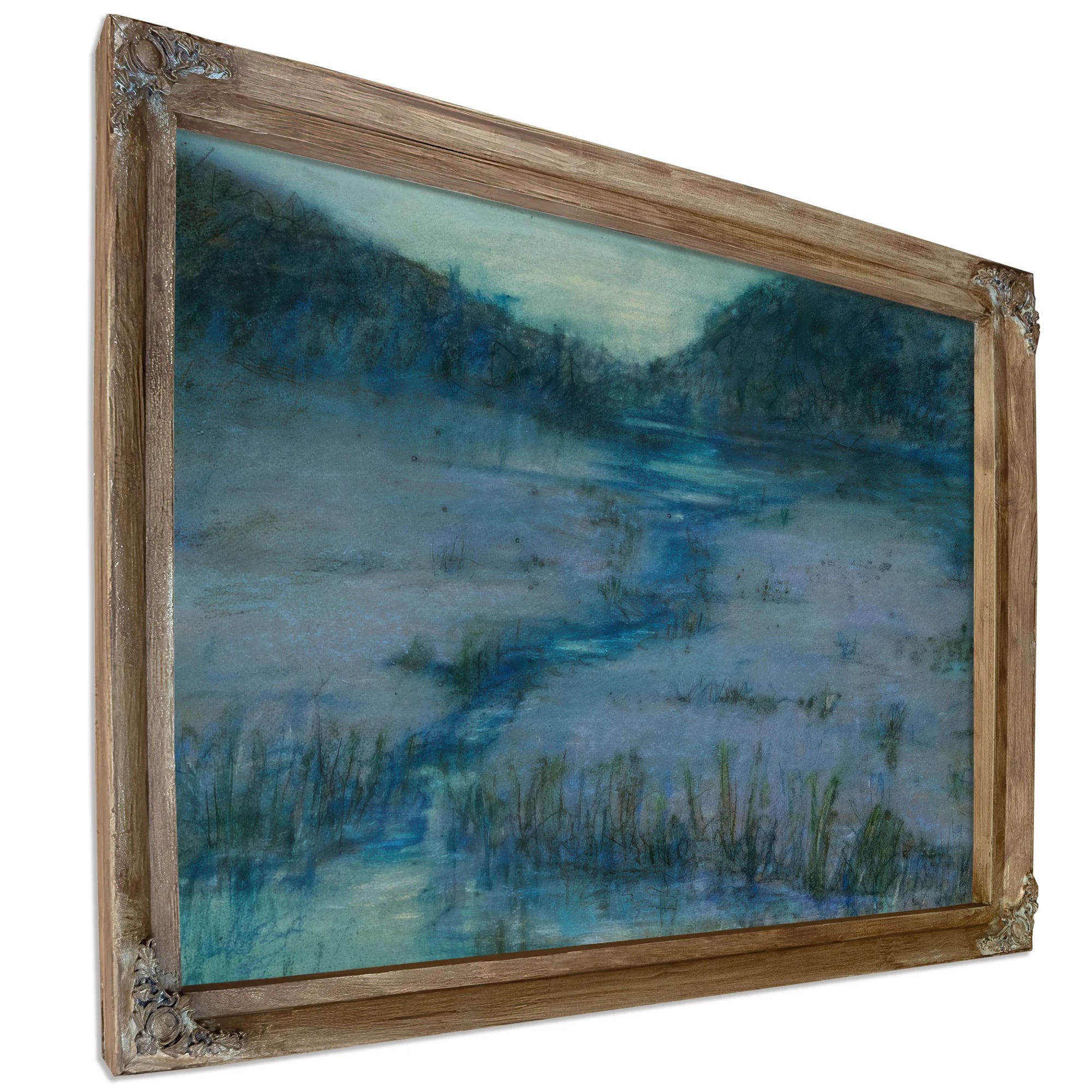 Marshlands At Sundown By Alice Pike Barney Fine Art Print