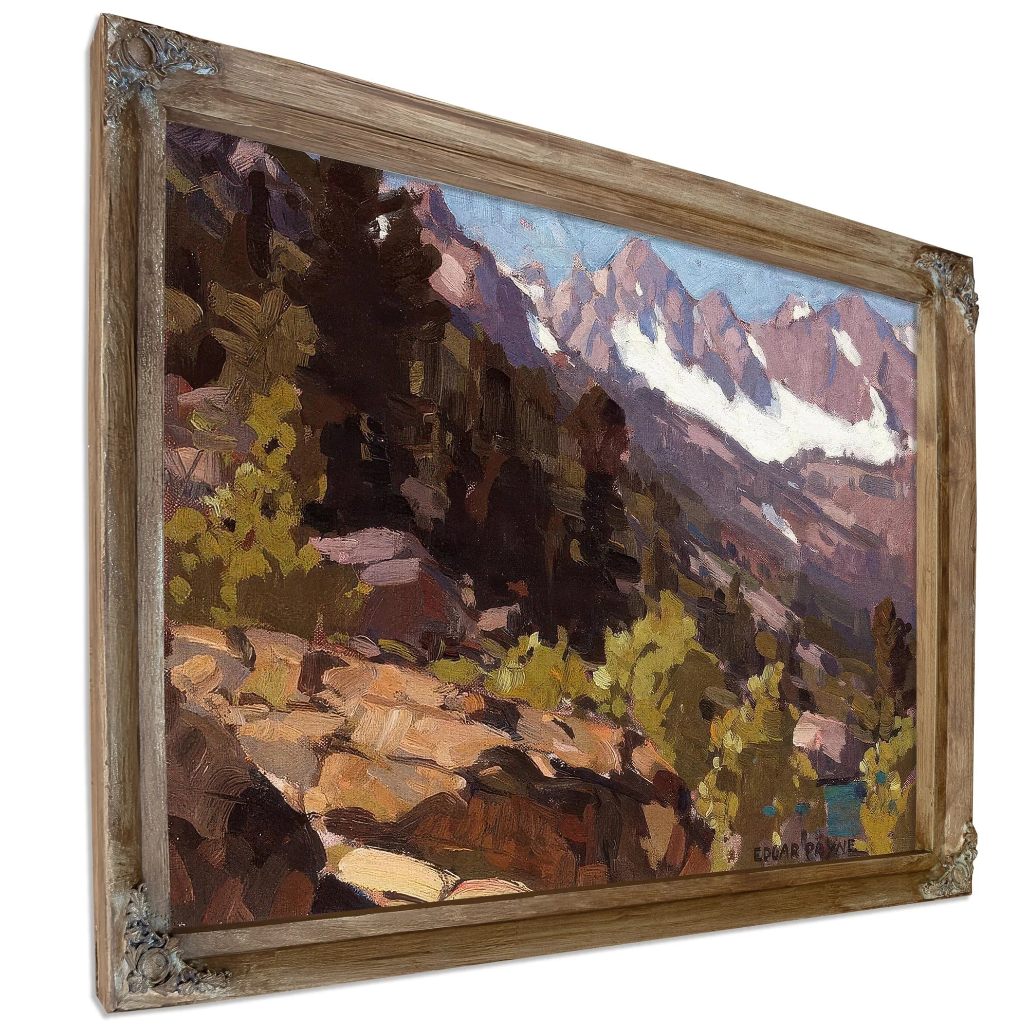 Sierras, Lake Payne By Edgar Payne Fine Art Print