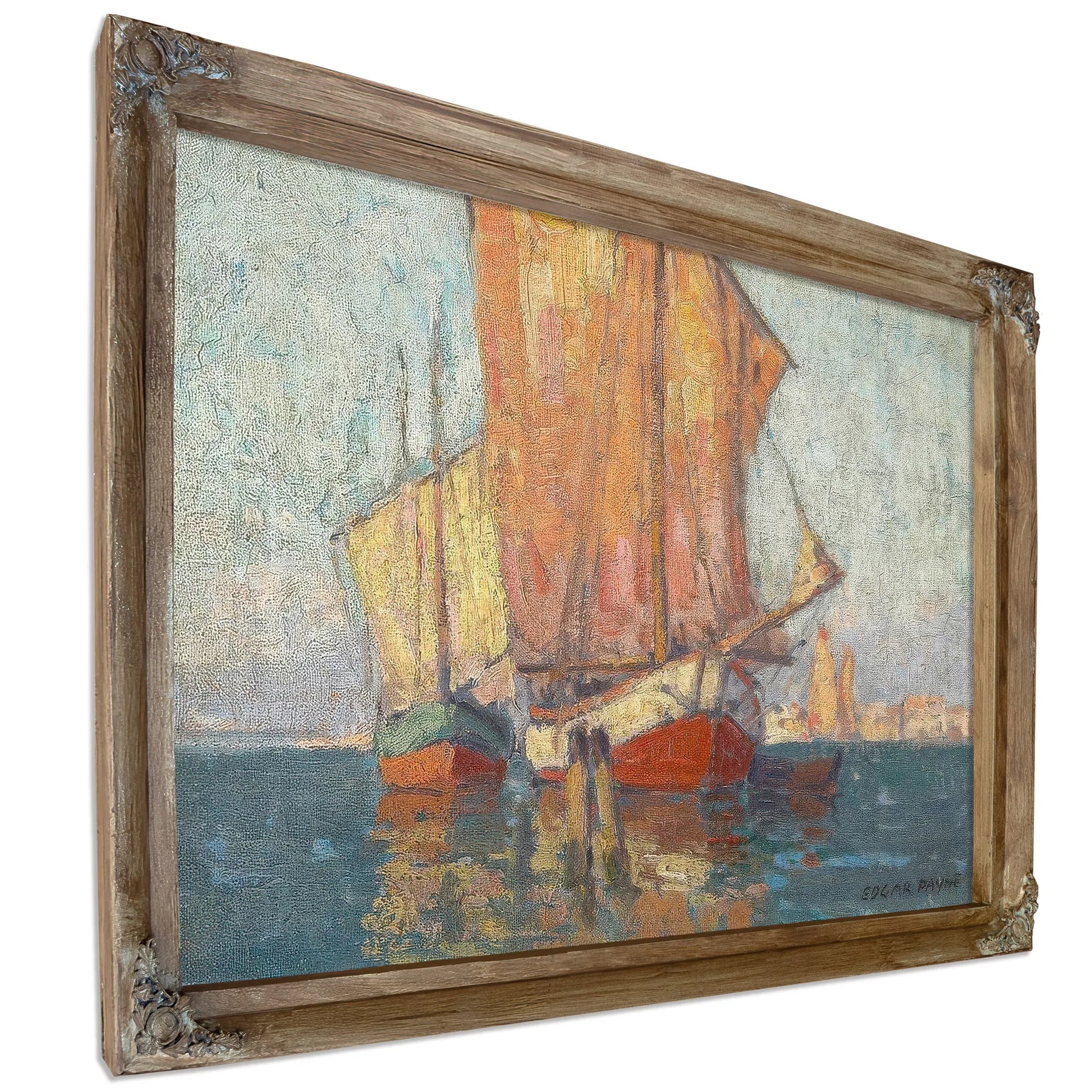 Golden Sails By Edgar Payne Fine Art Print