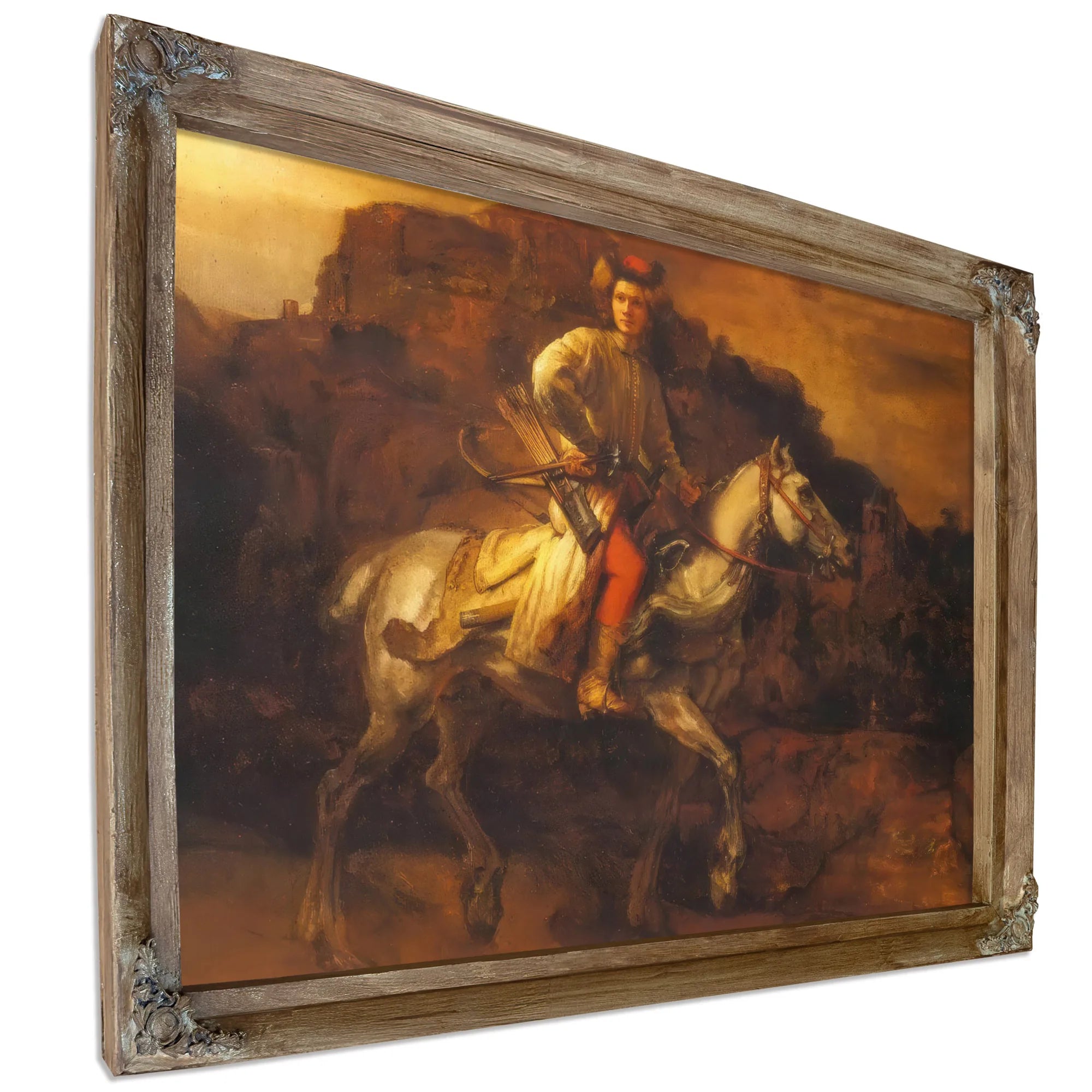 The So Called Polish Rider By Rembrandt Fine Art Print