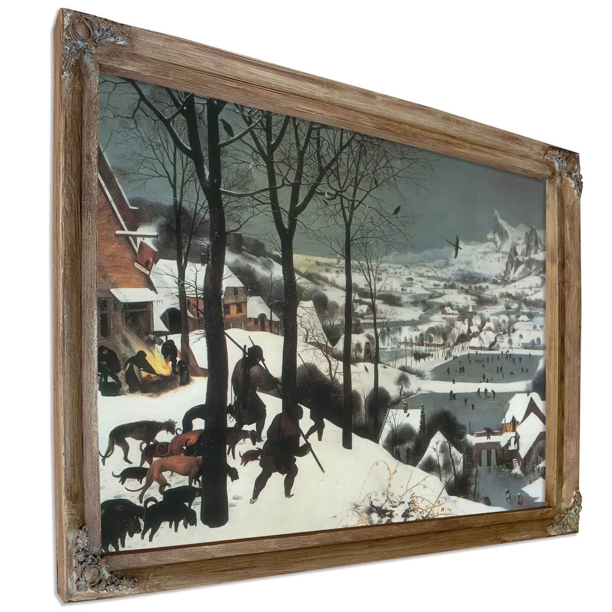 The Hunters In The Snow 1565 By Pieter Bruegel Fine Art Print
