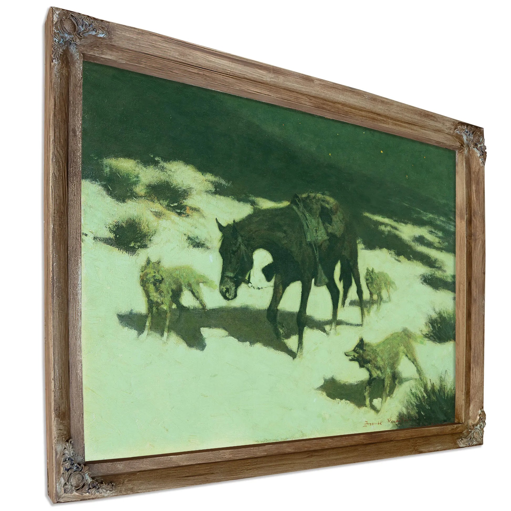 The Last March by Frederic Remington