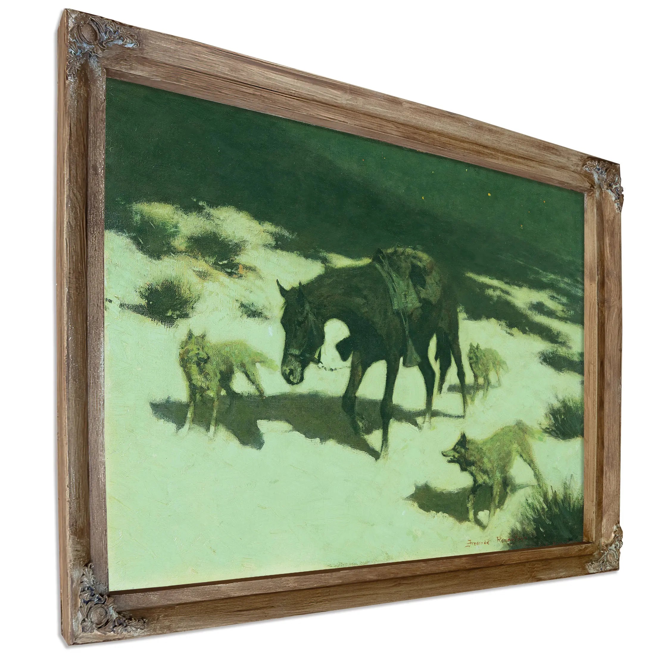 The Last March by Frederic Remington
