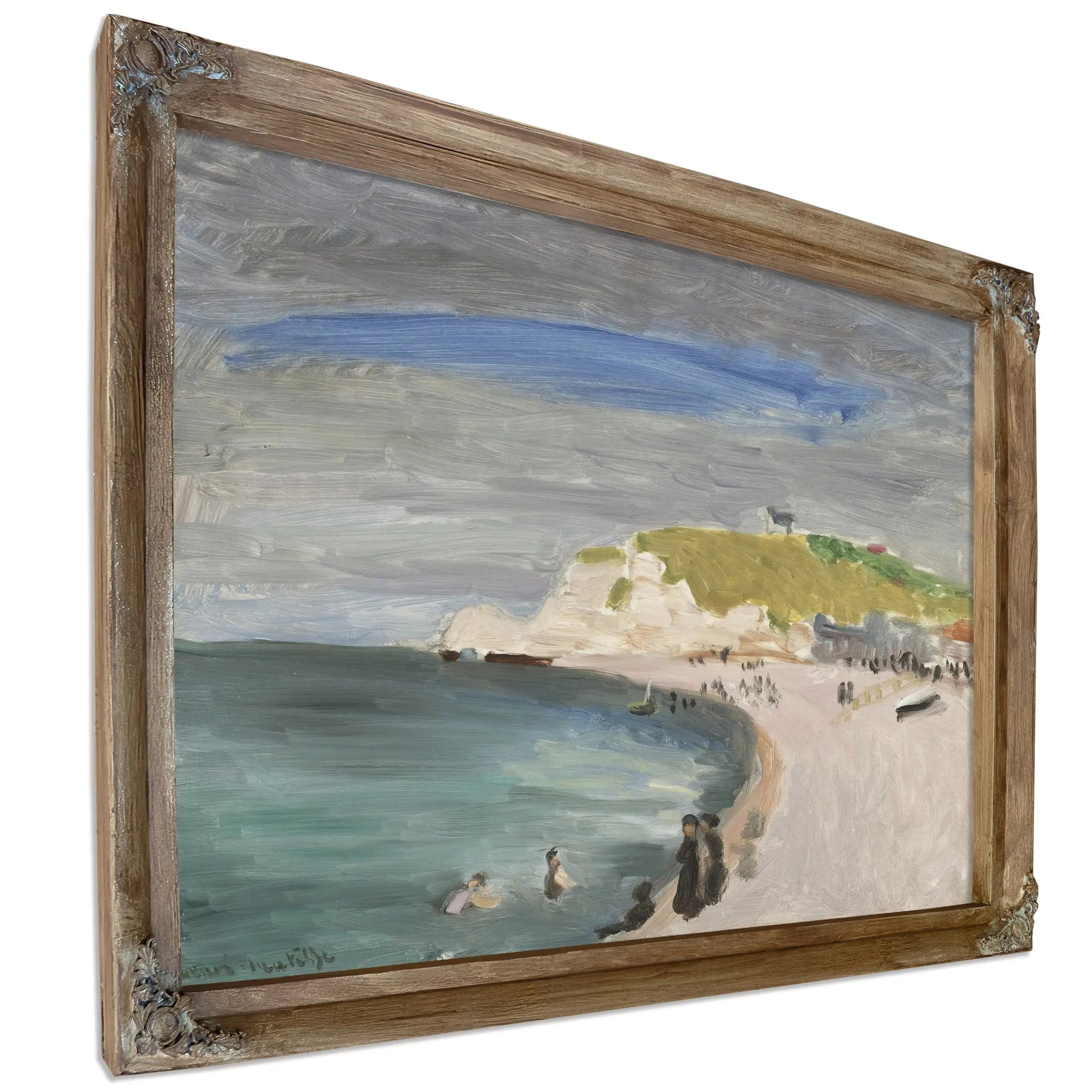 The Beach At Sainte Adresse by Henri Matisse