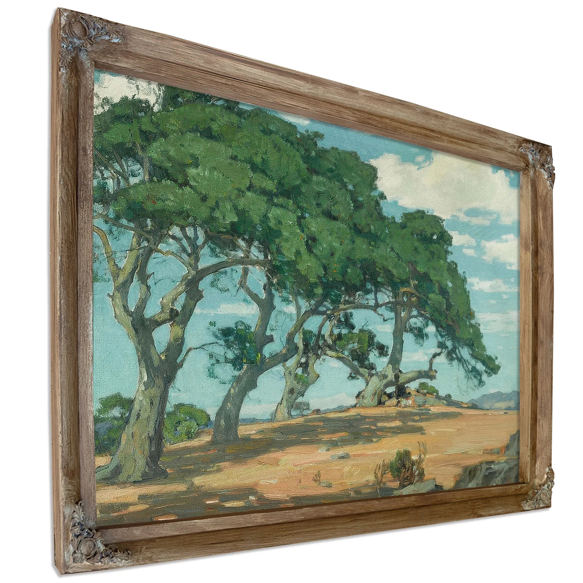 The Top Of The Hill Near San Luis Obispo 1926 By William Wendt Fine Art Print