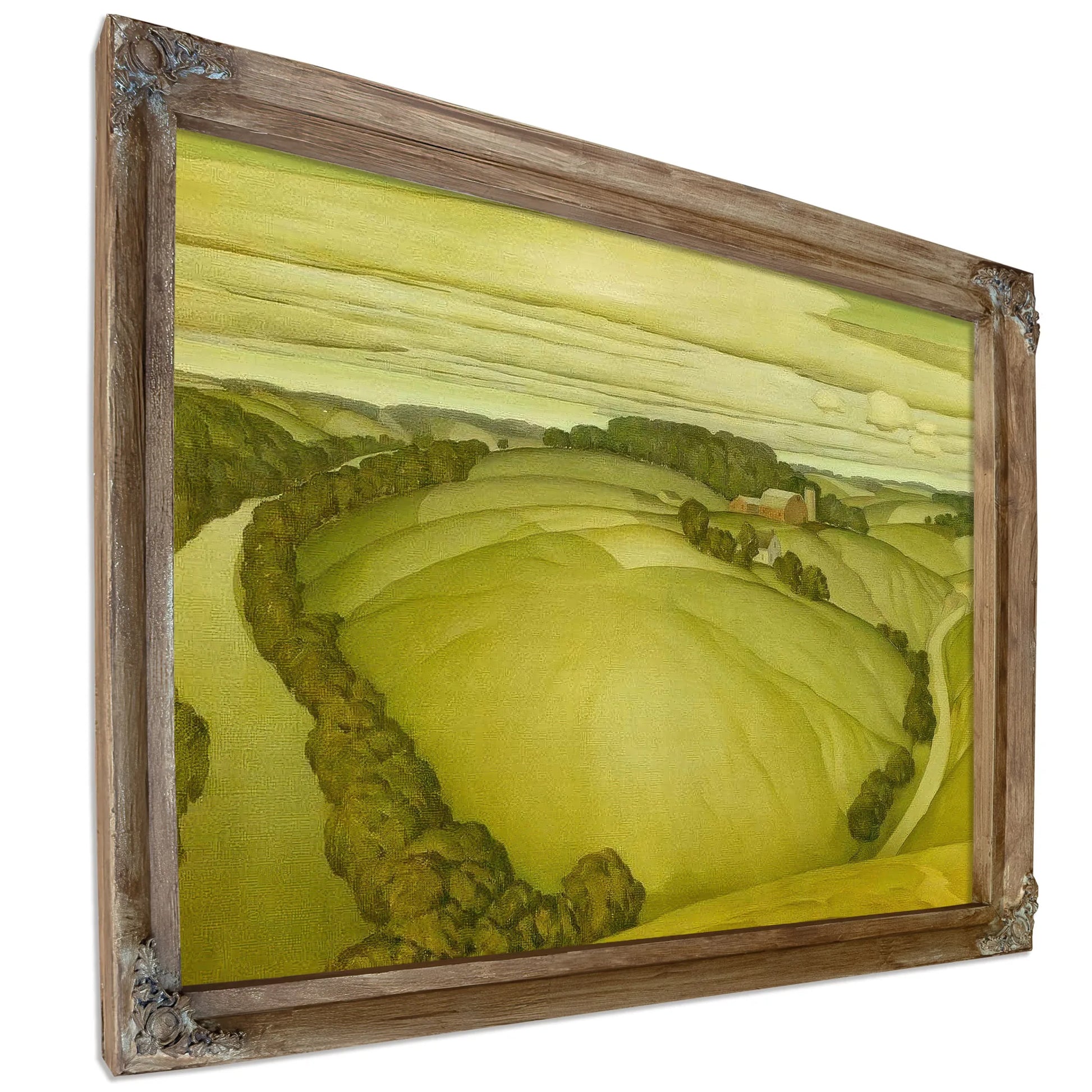 River Bend No 4 By Marvin Cone Fine Art Print