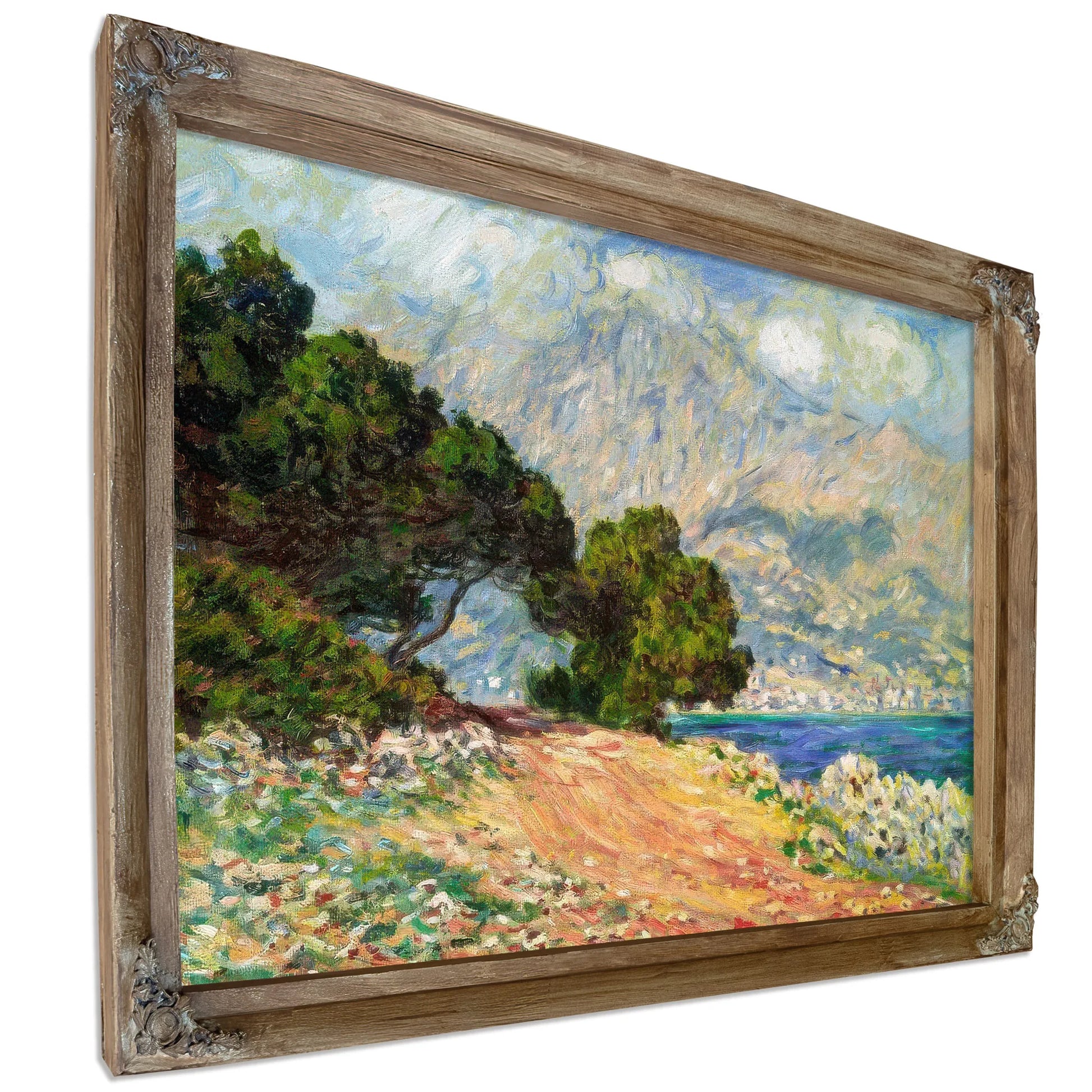 Cap Martin By Claude Monet Fine Art Print