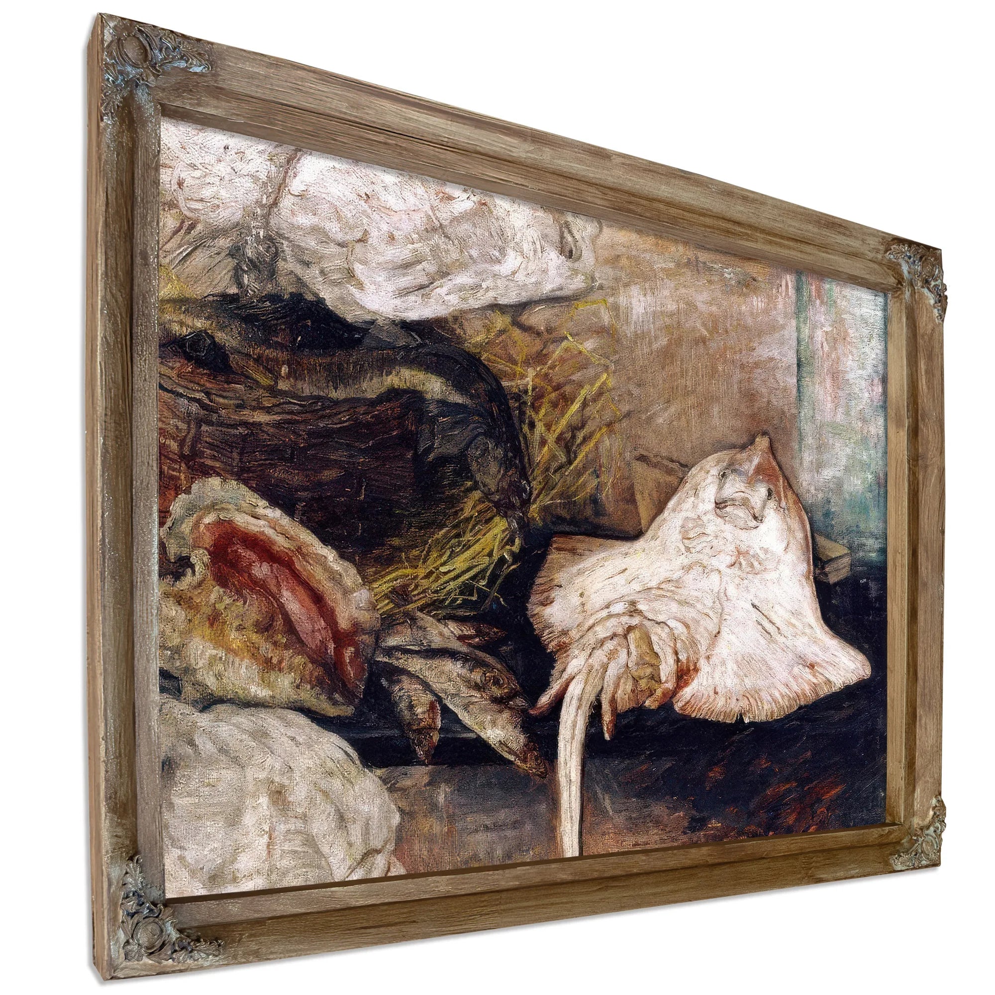 The Skate By James Ensor Fine Art Print