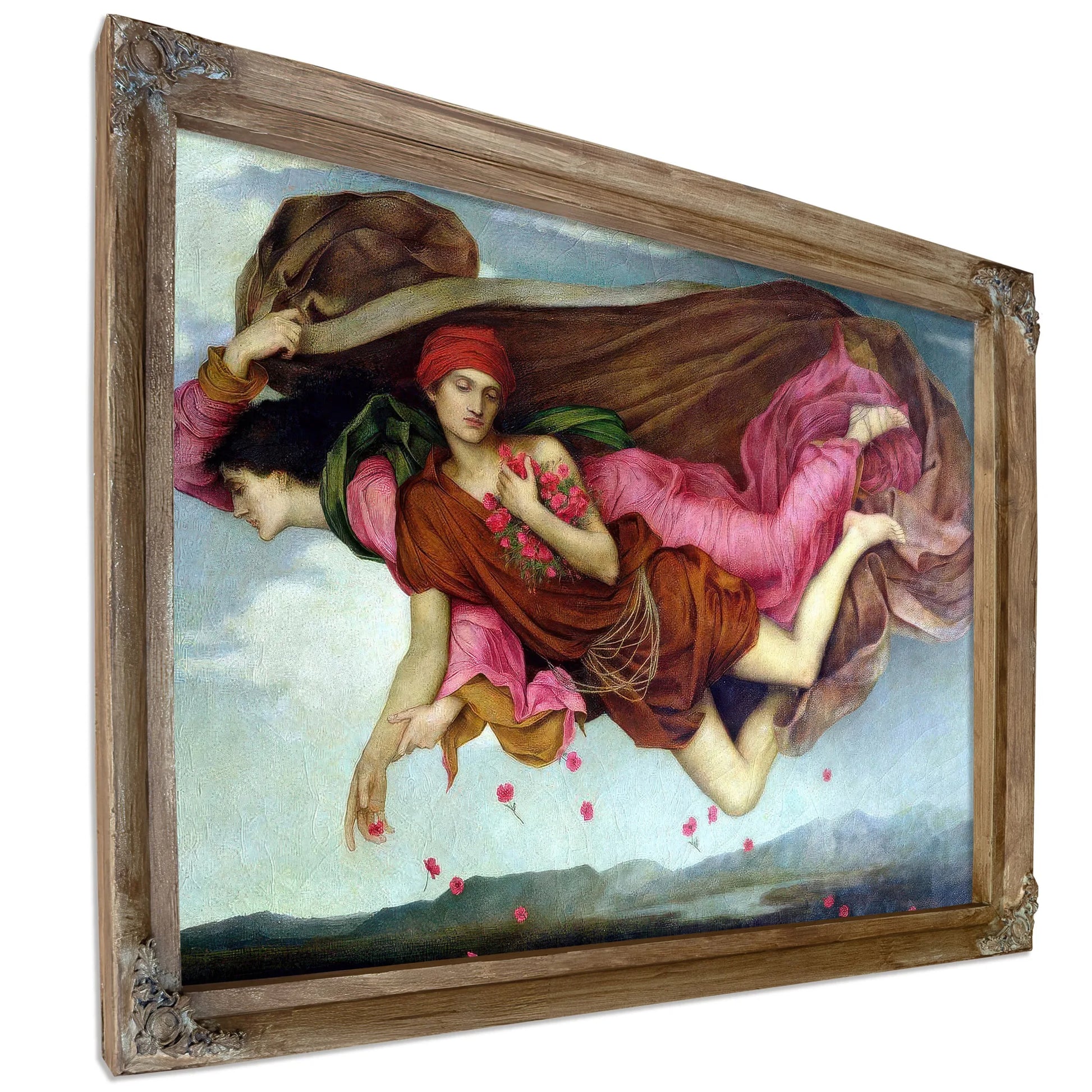 Night And Sleep 1878 By Evelyn De Morgan Fine Art Print