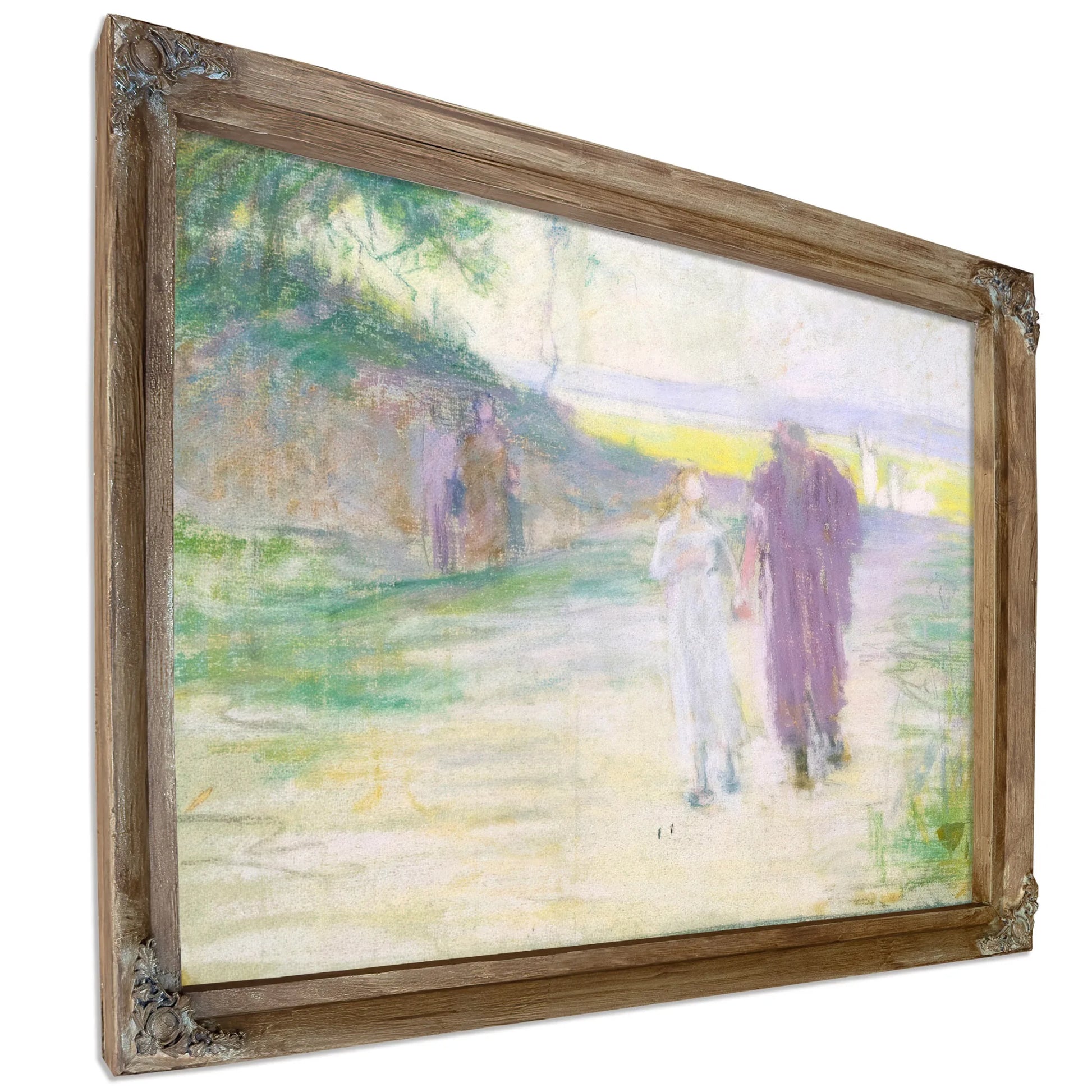Study For Flight To Egypt By Henry Ossawa Tanner Fine Art Print