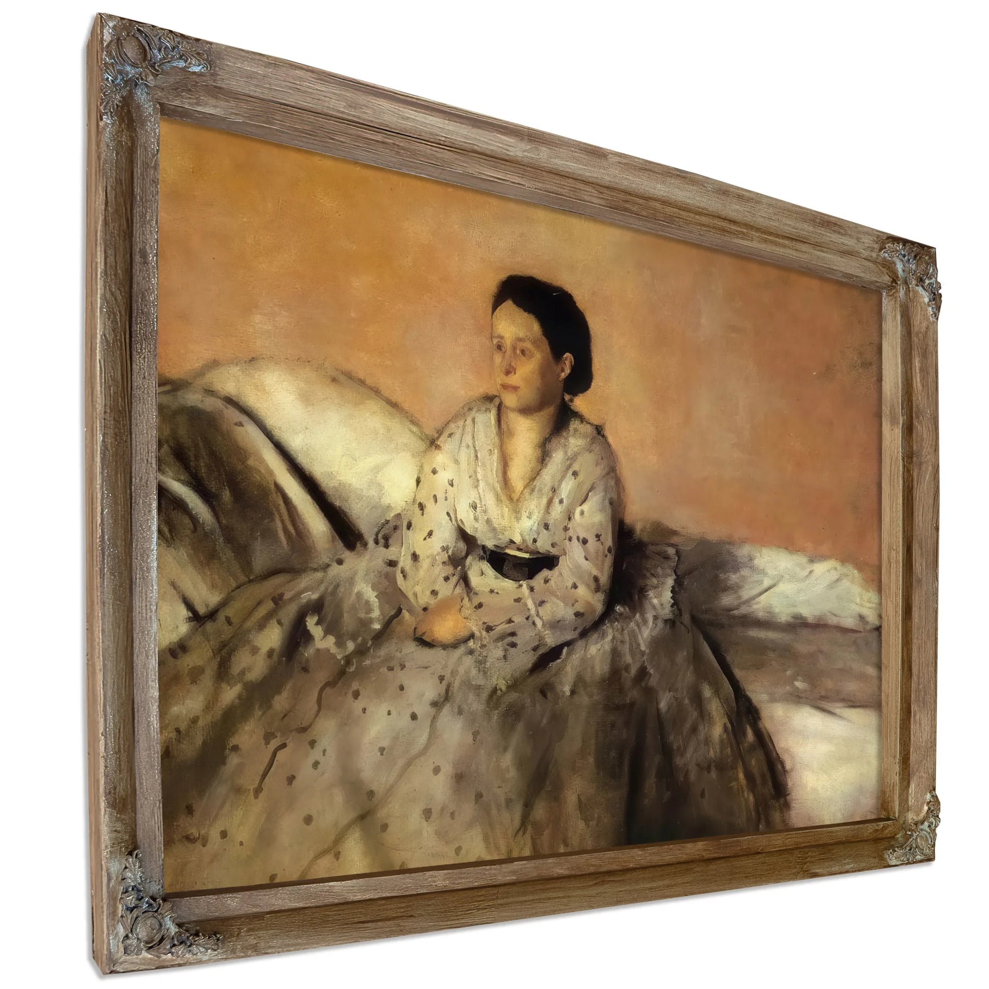 Mme. Rene De Gas By Edgar Degas Fine Art Print