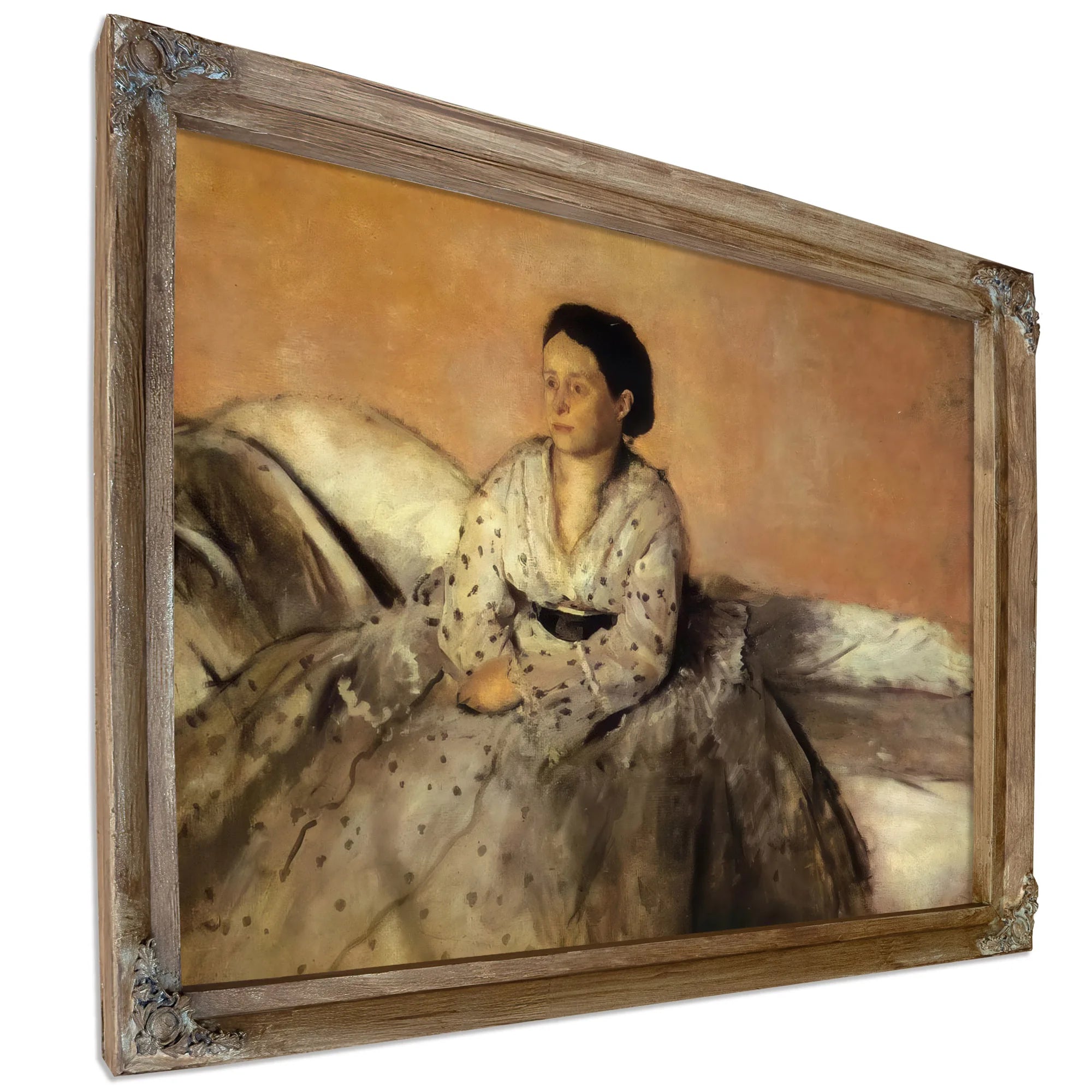 Mme. Rene De Gas By Edgar Degas Fine Art Print