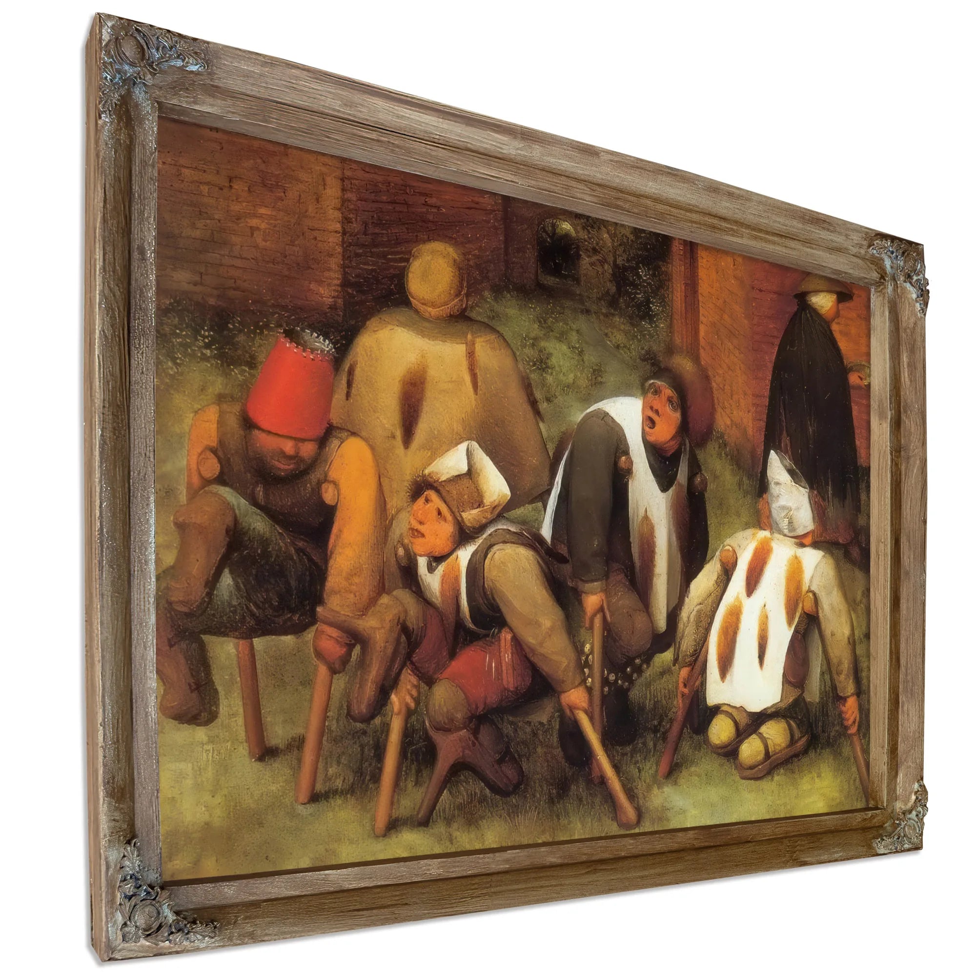 The Cripples 1568 By Pieter Bruegel Fine Art Print