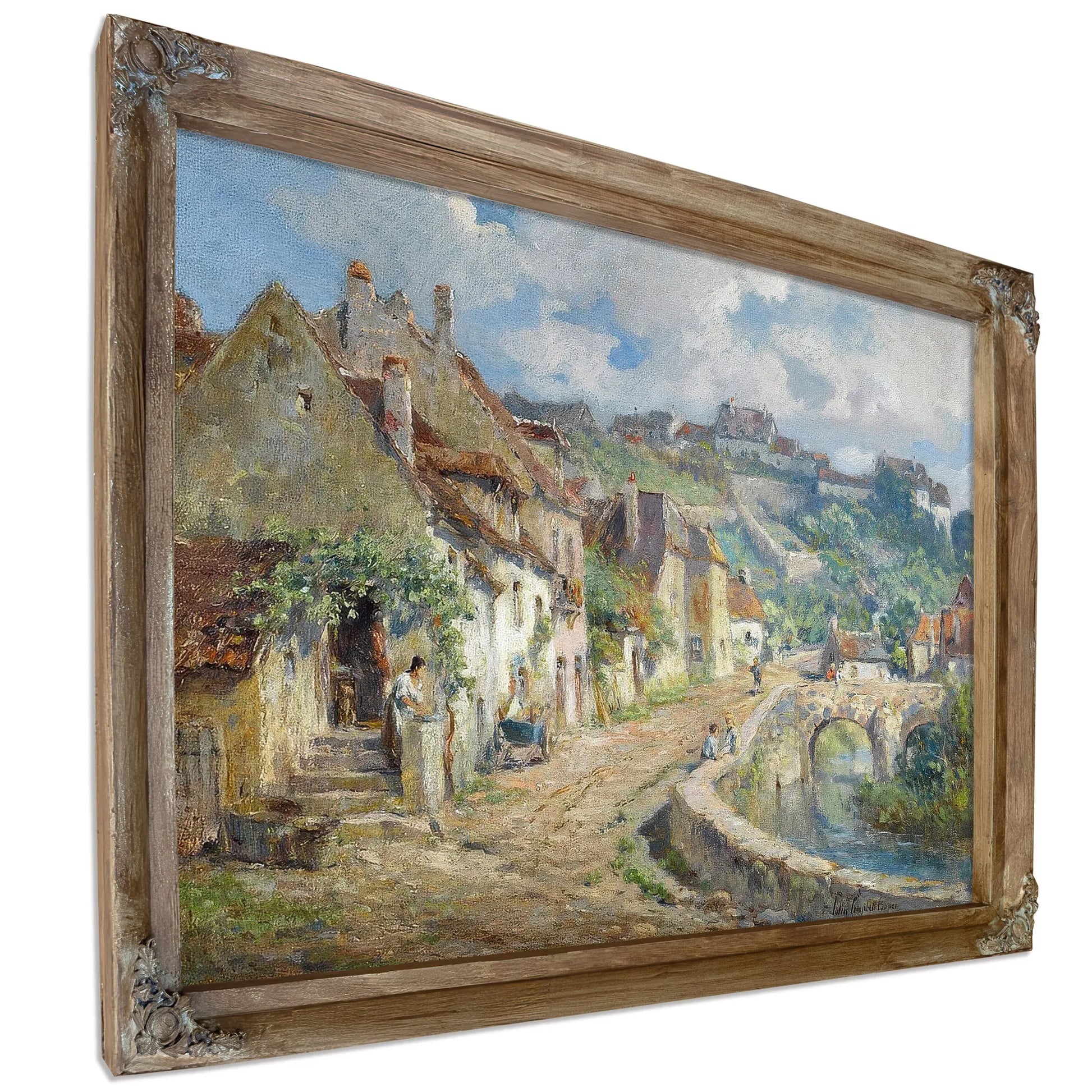 French Village By Colin Campbell Cooper Fine Art Print