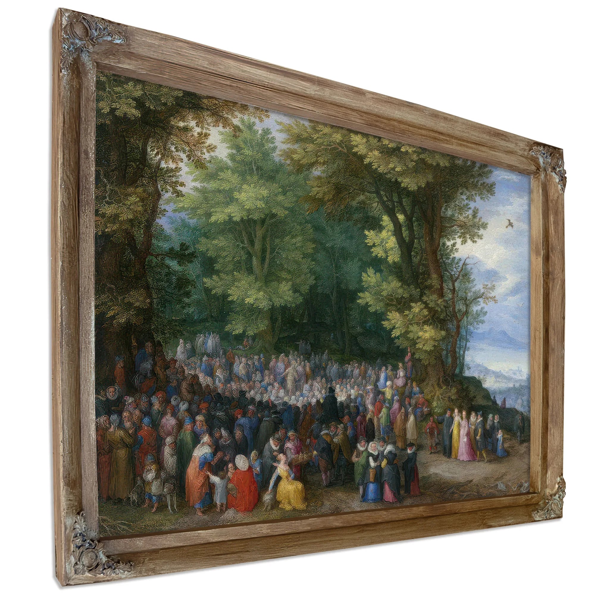 The Sermon On The Mount by Jan Brueghel The Elder Fine Art Print