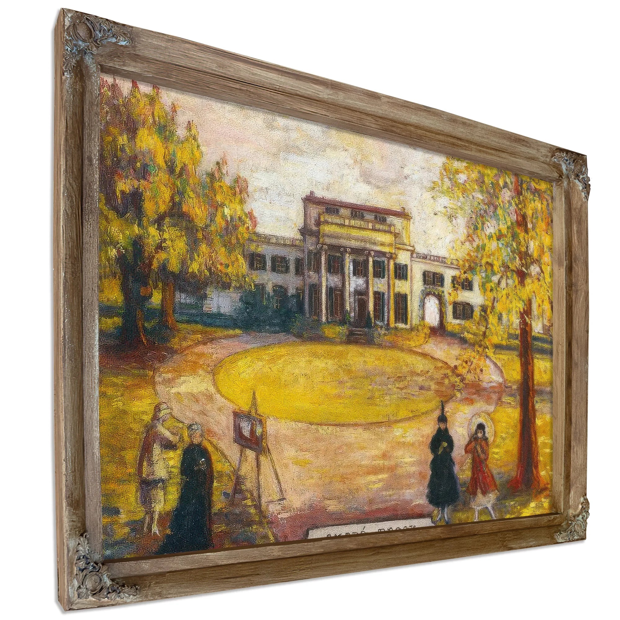Portrait Of Andre Brook Front Facade By Florine Stettheimer Fine Art Print