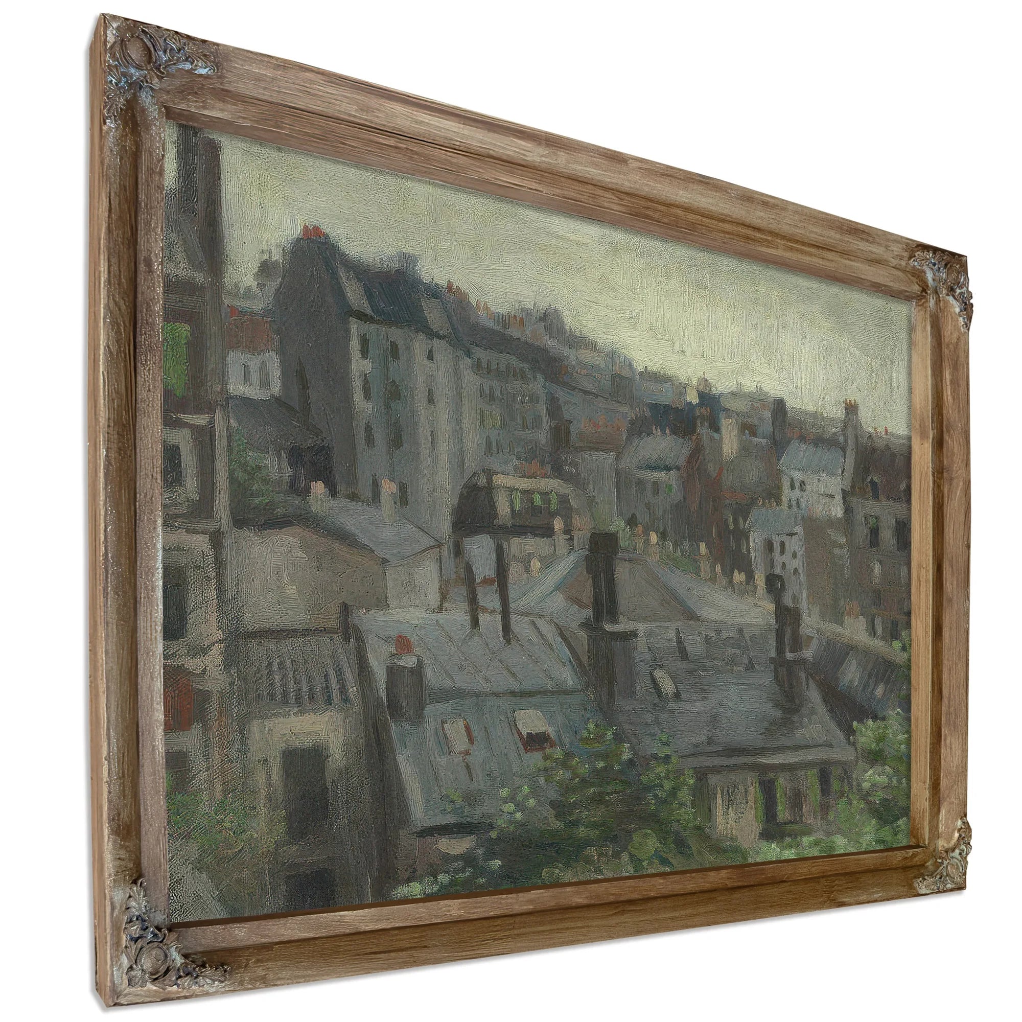 View From Vincent's Studio By Vincent Van Gogh Fine Art Print