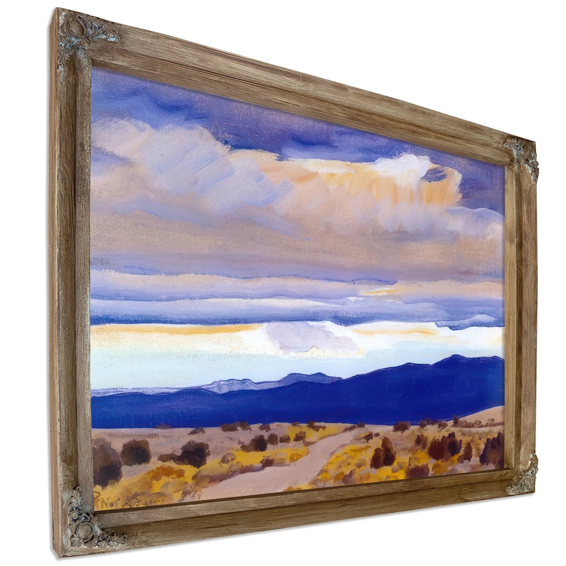 Traveling Storm By Maynard Dixon Fine Art Print