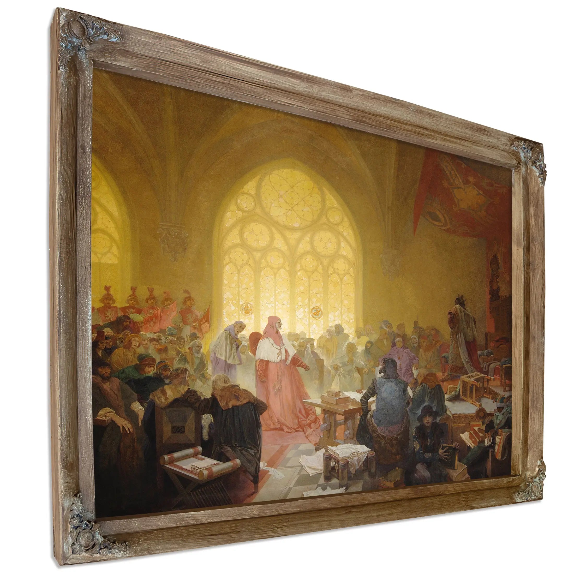 The Slav Epic Cicle Xiii by Alphonse Mucha