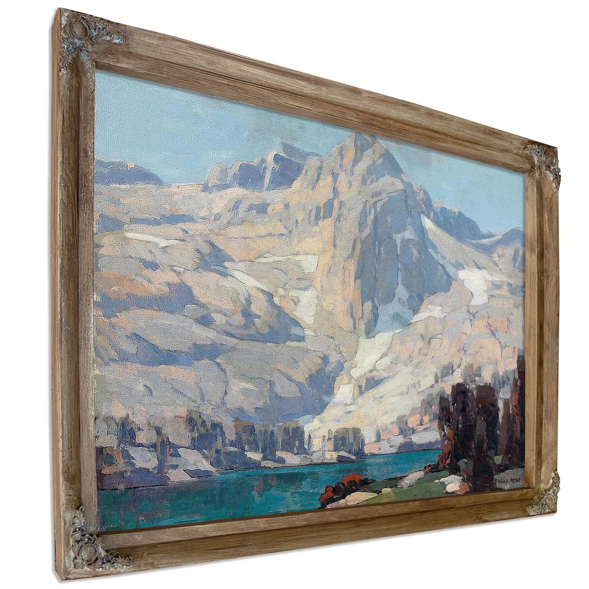 Rae Lake, Sierra Nevada By Edgar Payne Fine Art Print