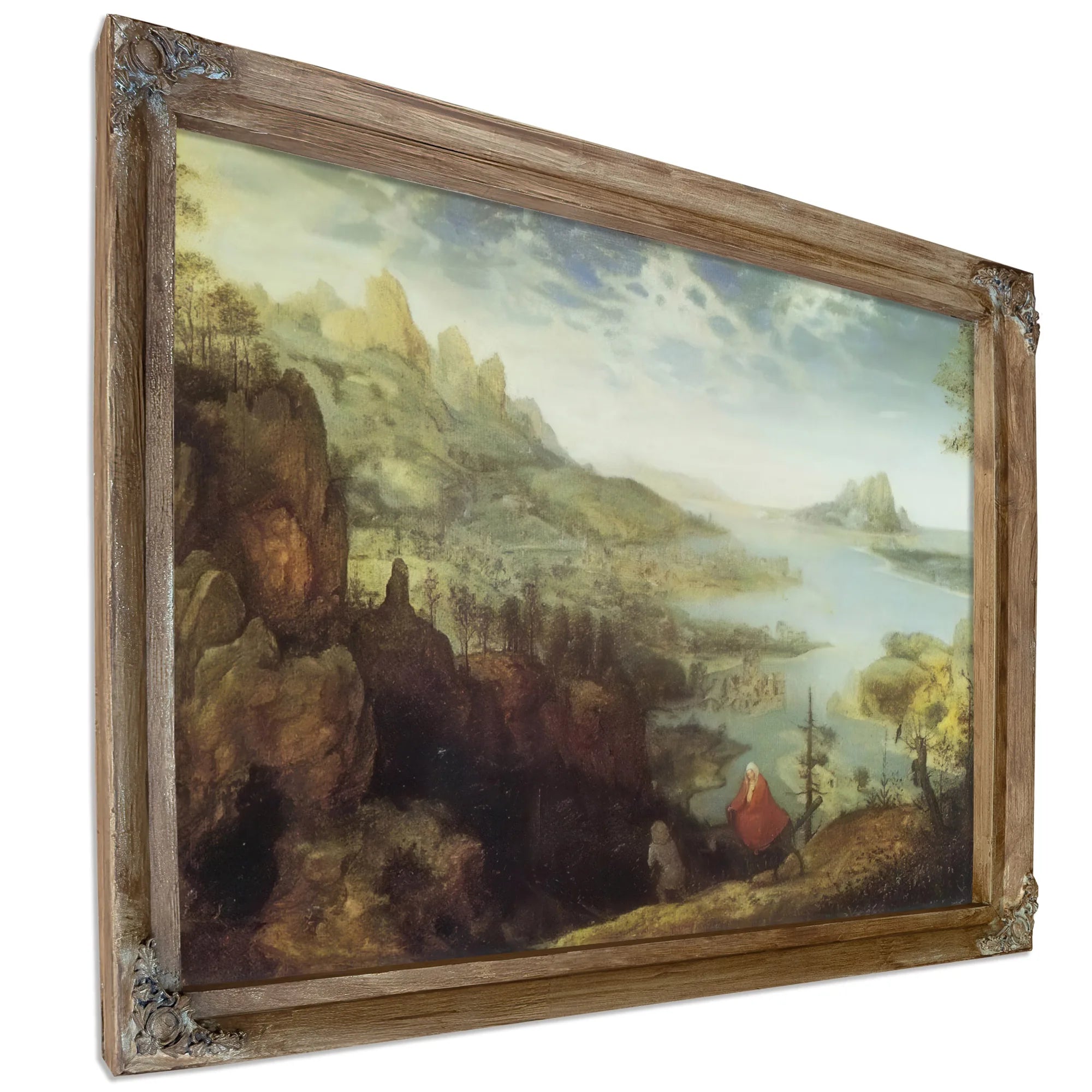 Landscape With The Flight Into Egypt By 1563 By Pieter Bruegel Fine Art Print