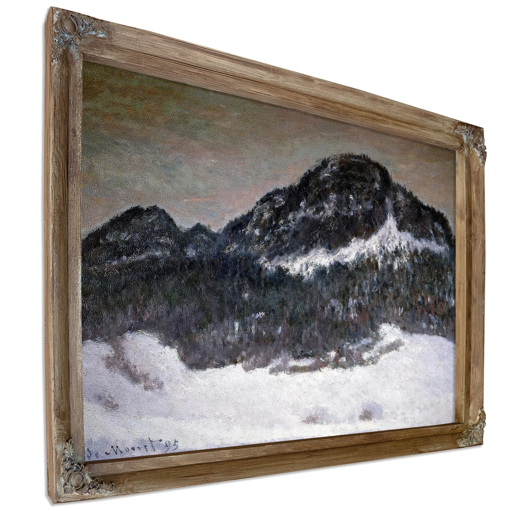 Mount Kolsaas Norway By Claude Monet Fine Art Print