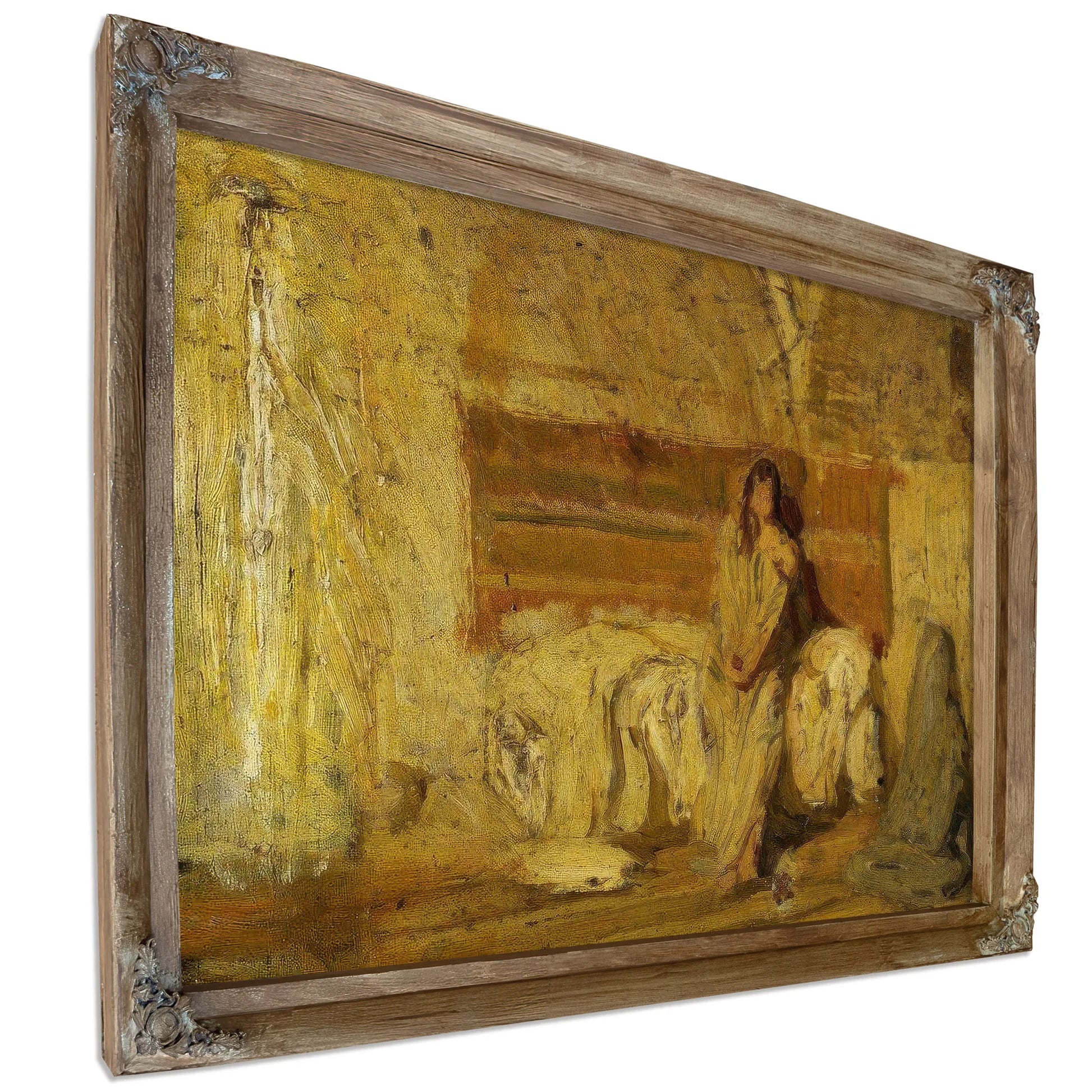 Study For The Annunciation 1898 By Henry Ossawa Tanner Fine Art Print