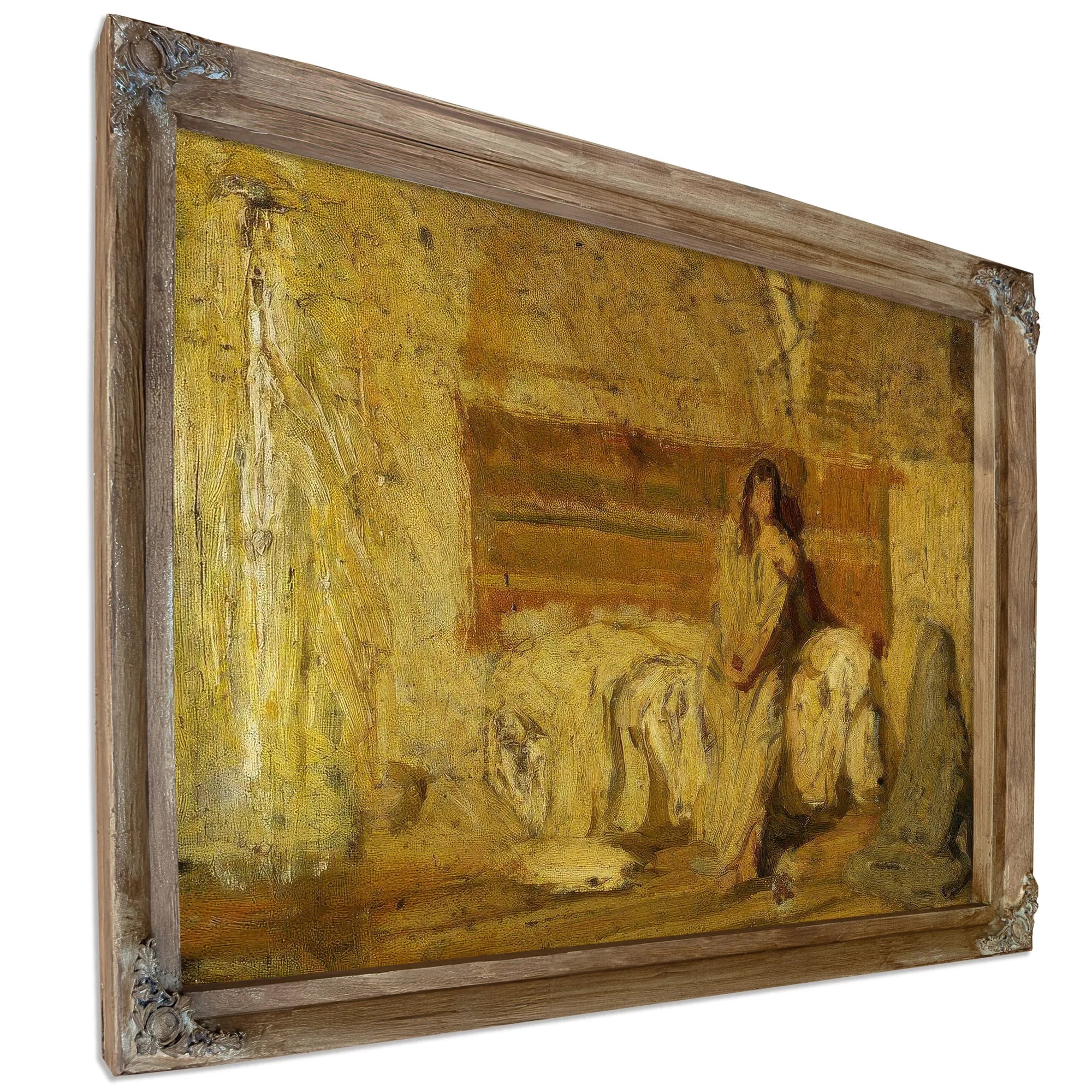Study For The Annunciation 1898 By Henry Ossawa Tanner Fine Art Print