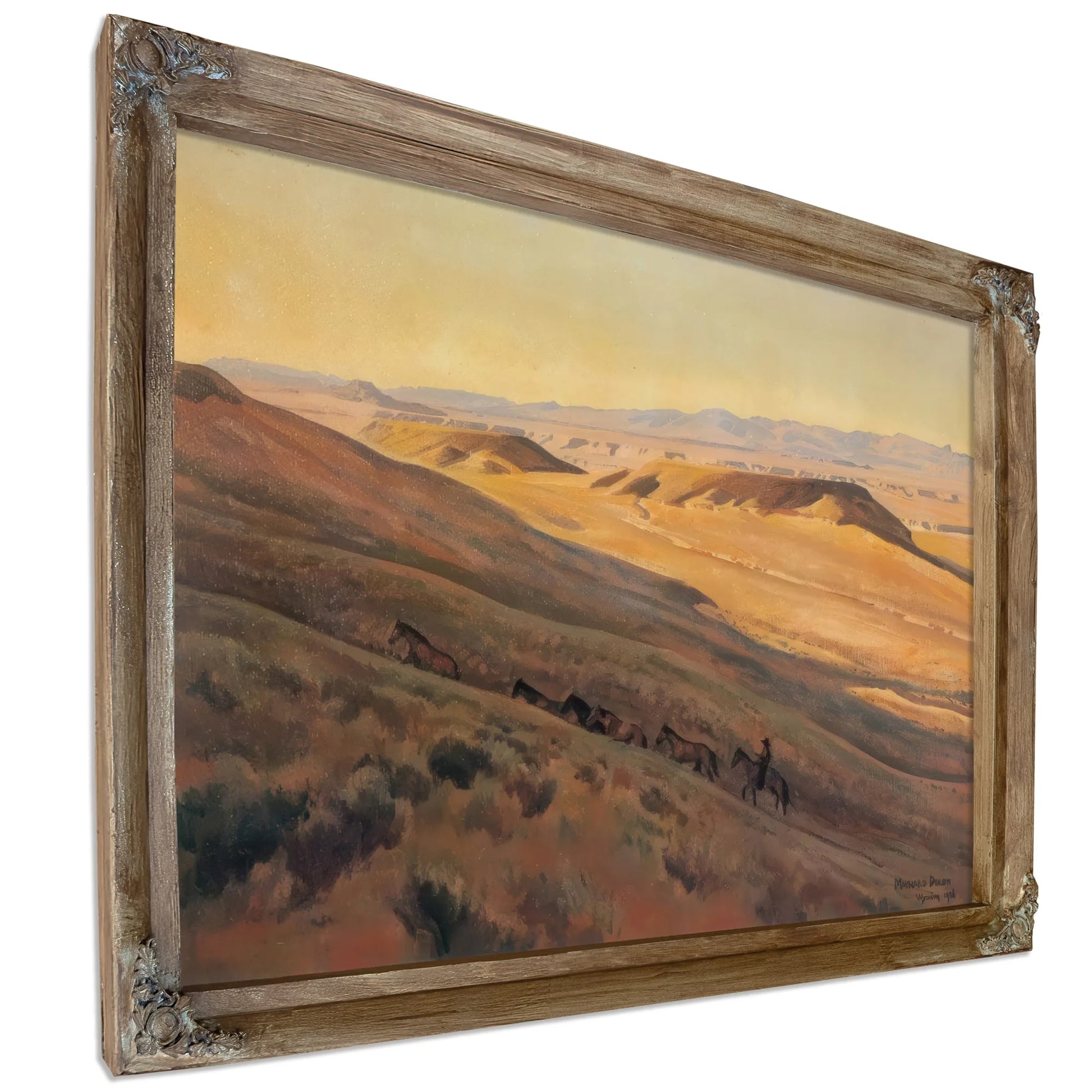Wind River Valley By Maynard Dixon Fine Art Print