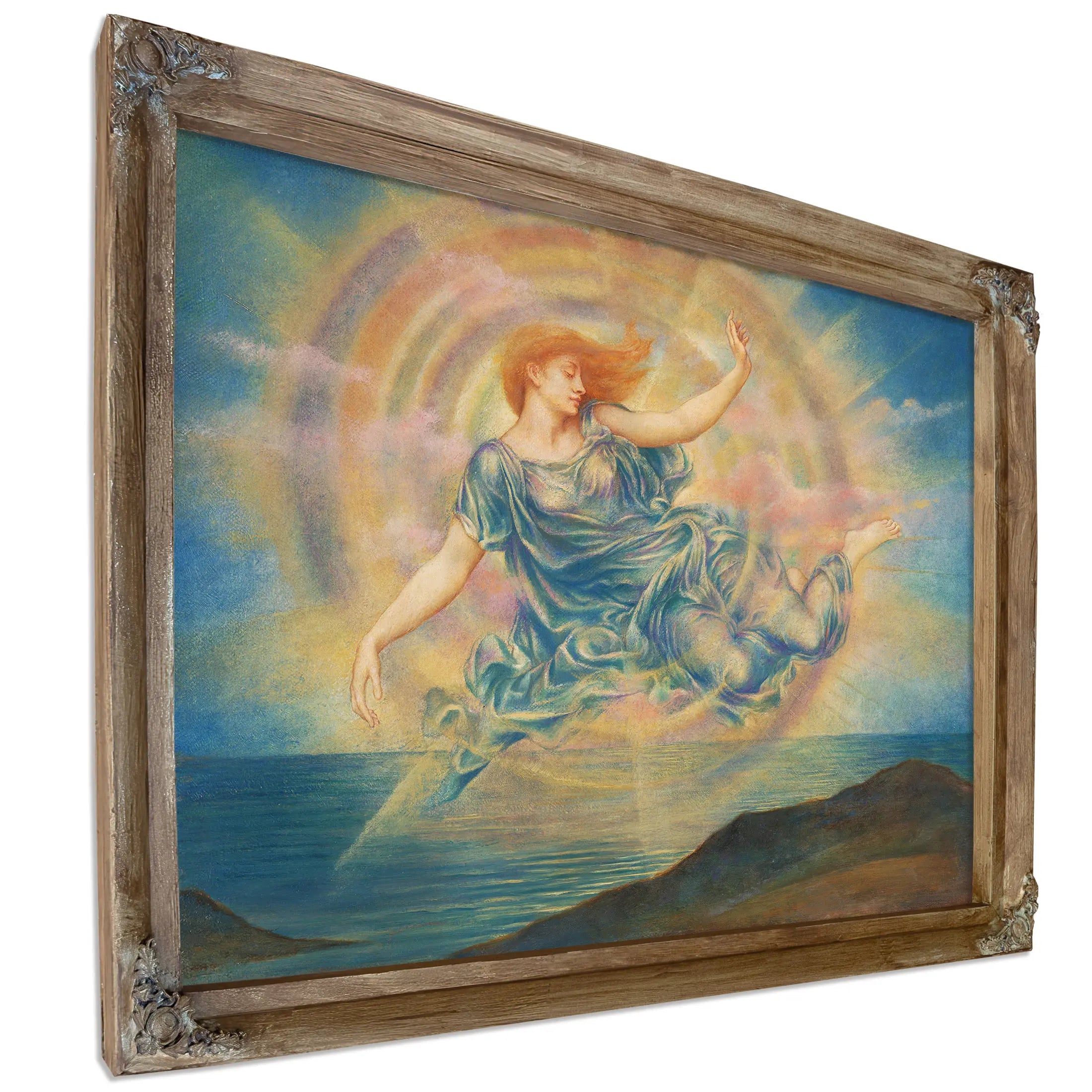 Evening Star Over The Sea by Evelyn De Morgan