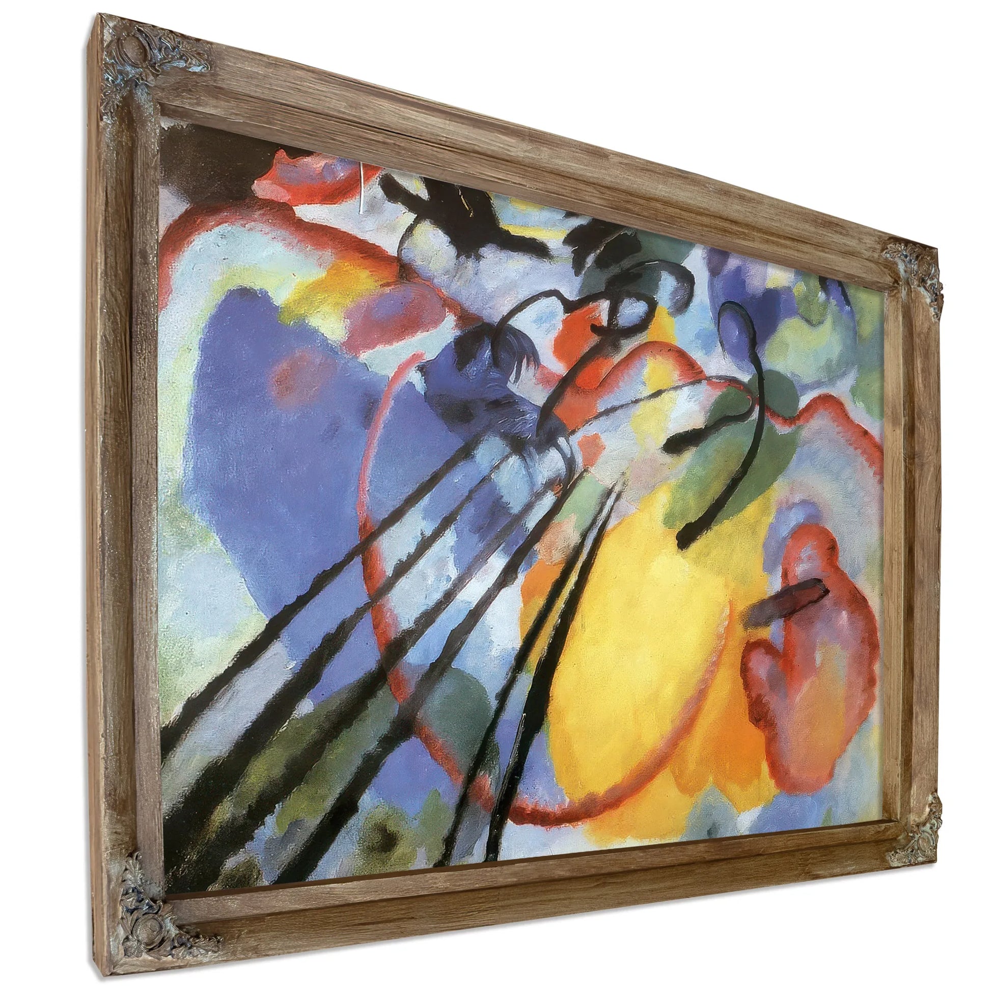 Improvisation 26 (Oars) By Wassily Kandinsky Fine Art Print