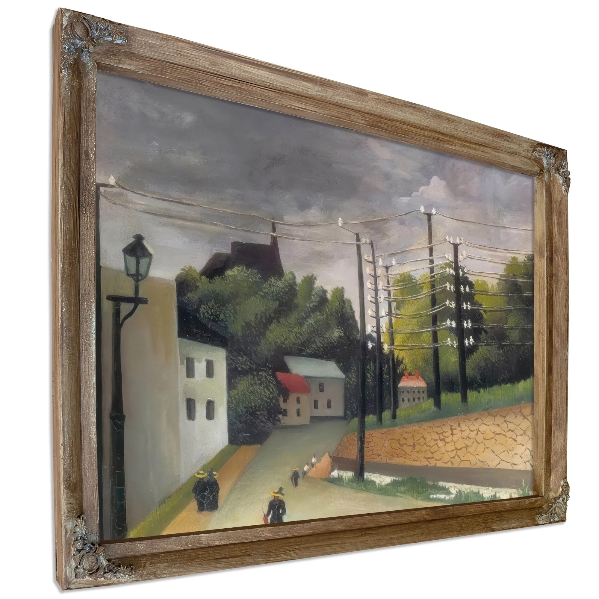 View Of Malakoff 1908 By Henri Rousseau Fine Art Print