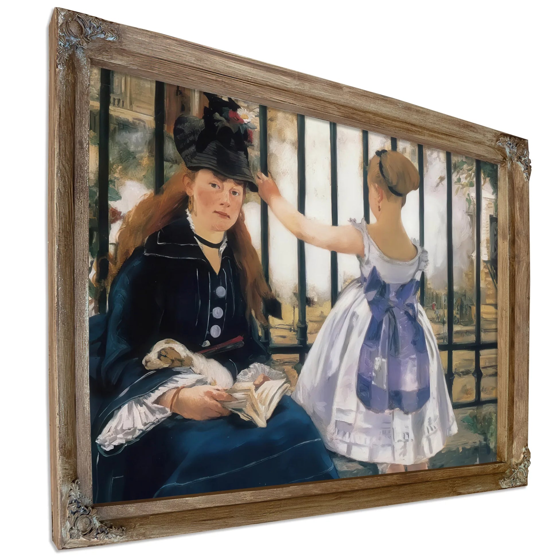 The Railway Gare Saint Lazare By Edouard Manet Fine Art Print