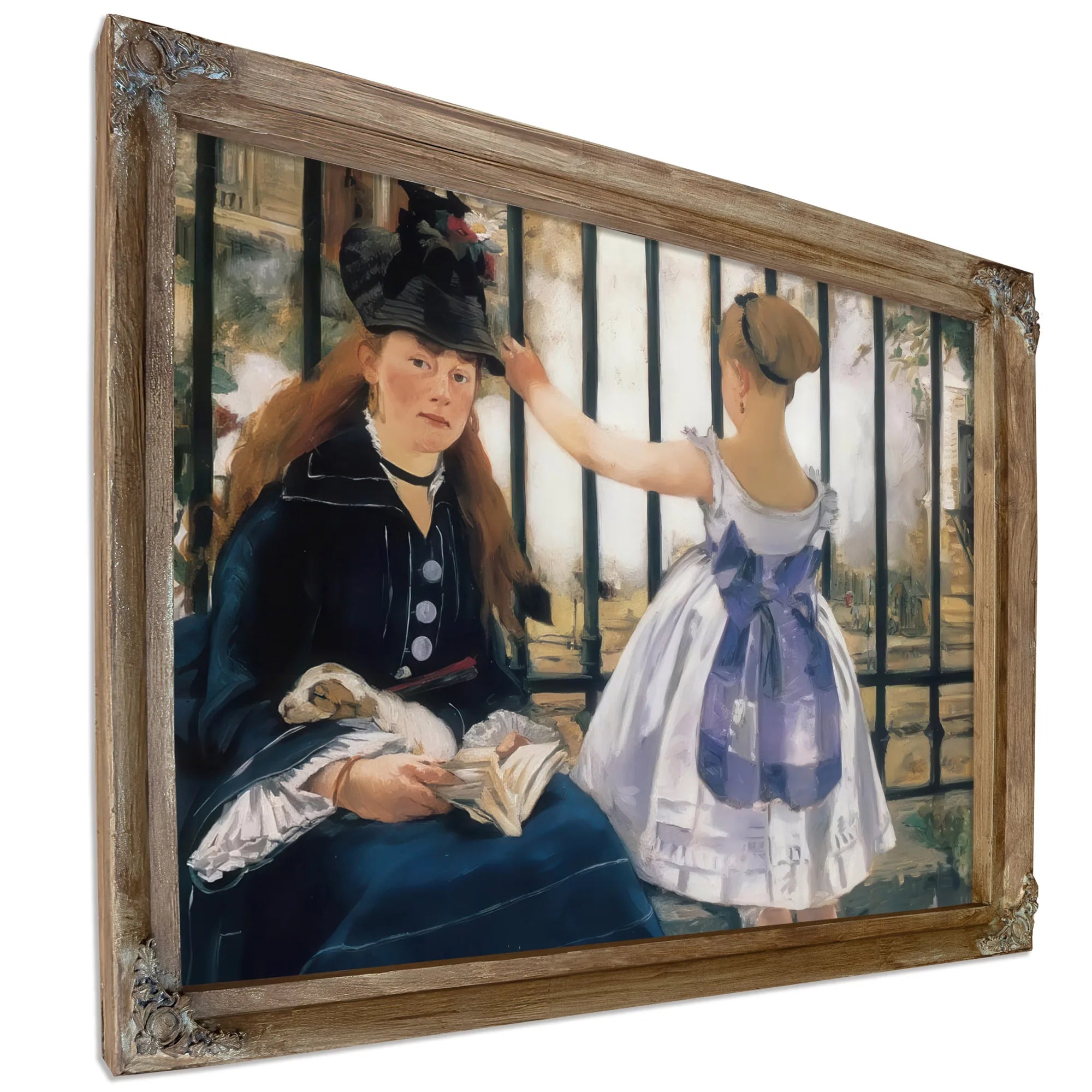 The Railway Gare Saint Lazare By Edouard Manet Fine Art Print