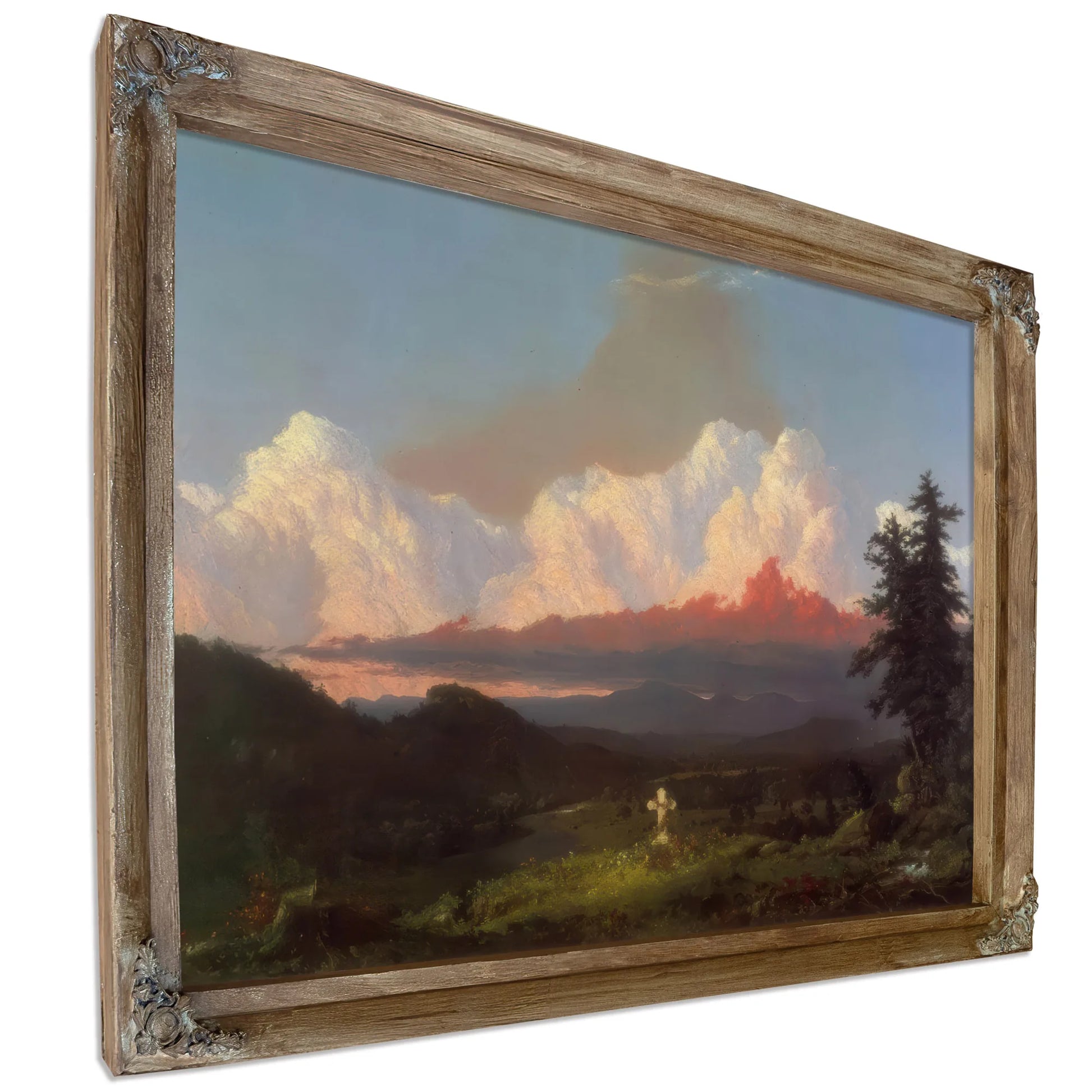 In The Memory Of Cole By Frederic Edwin Church Fine Art Print