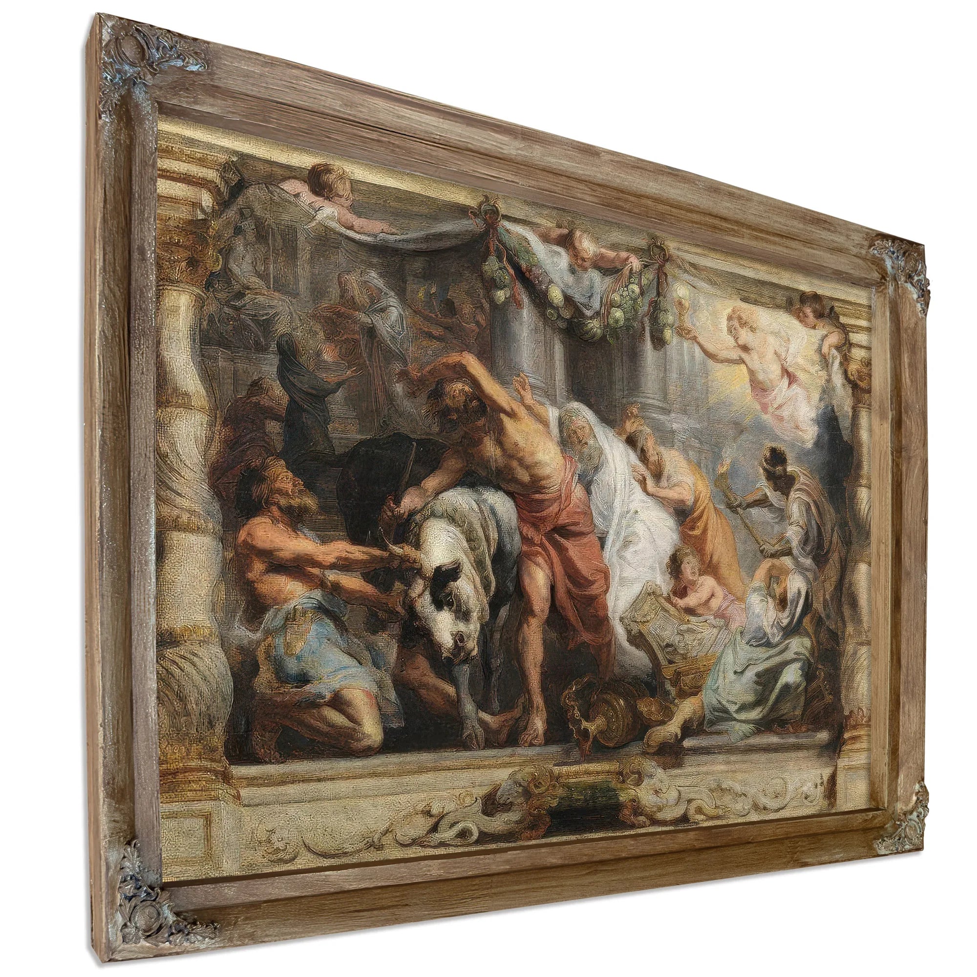 The Triumph Of The Eucharist Over Idolatry By Peter Paul Rubens Fine Art Print