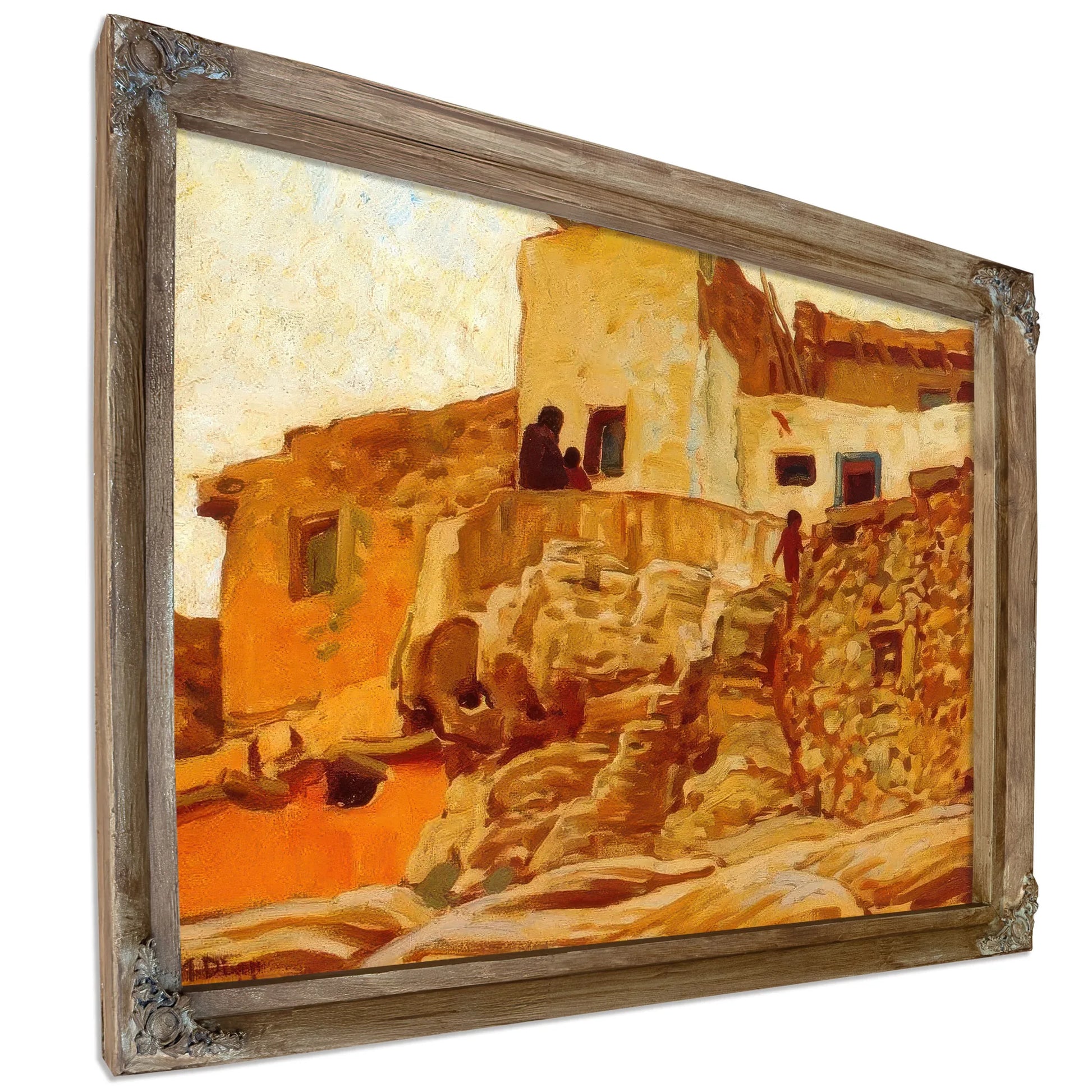 Walls Of Walpi By Maynard Dixon Fine Art Print
