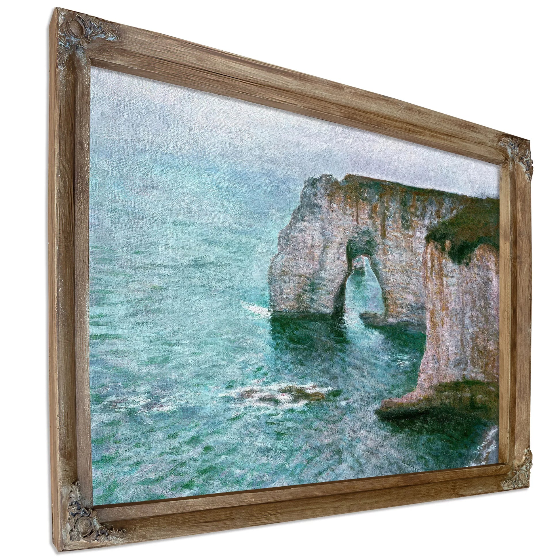 The Manne Porte At Etretat By Claude Monet Fine Art Print