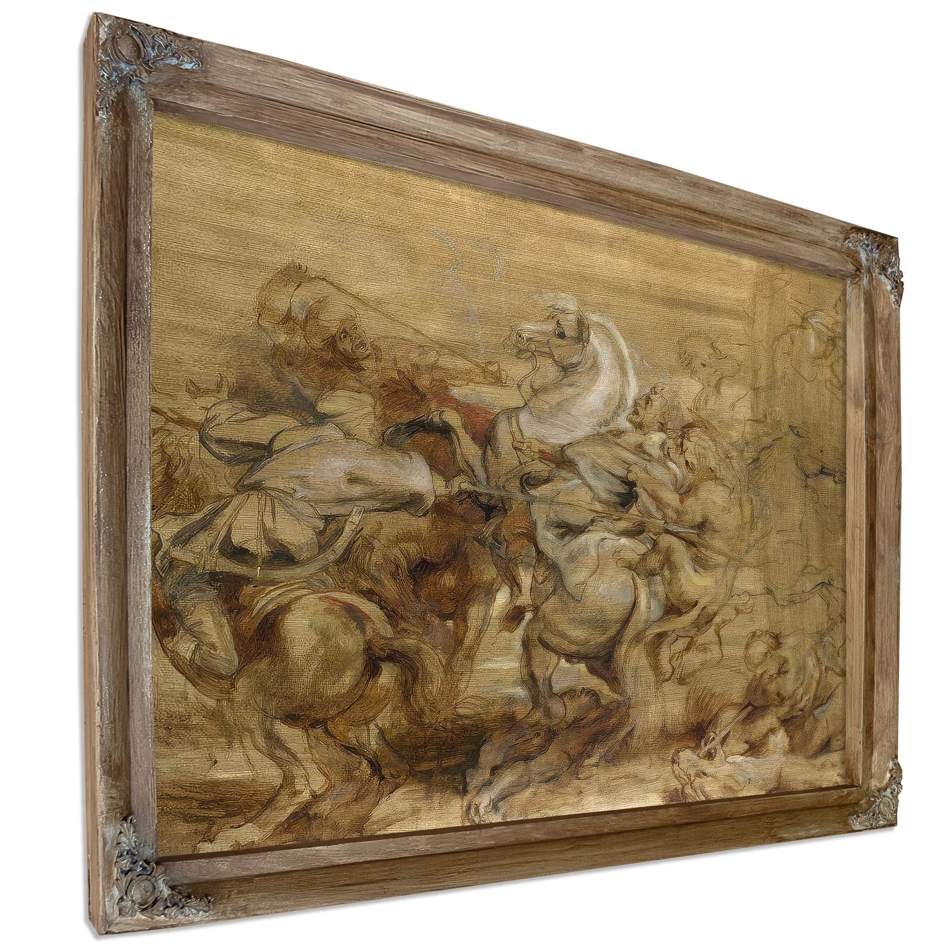 Peter Paul Rubens Sketch For The Lion Hunt 1615 By Peter Paul Rubens Fine Art Print