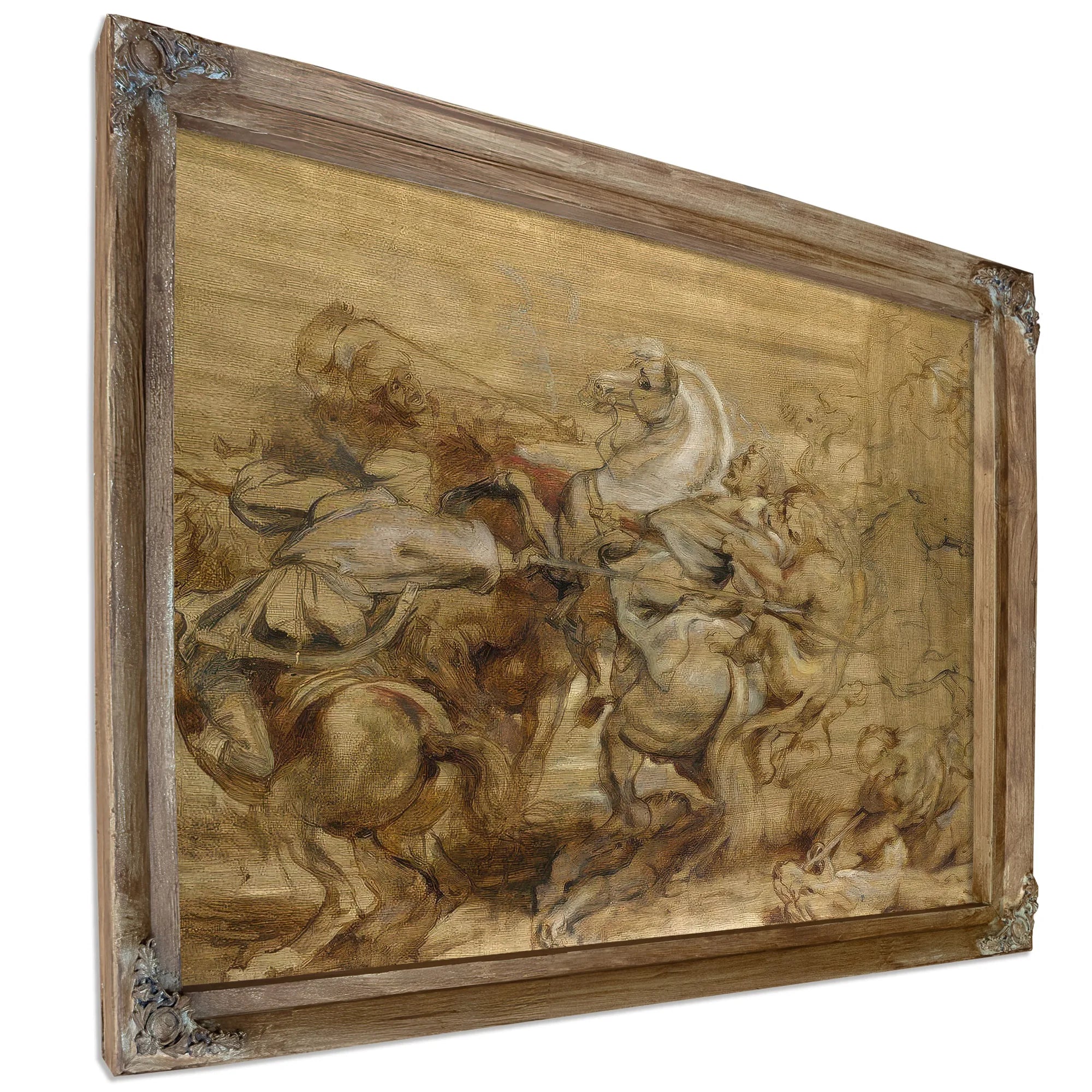 Peter Paul Rubens Sketch For The Lion Hunt 1615 By Peter Paul Rubens Fine Art Print