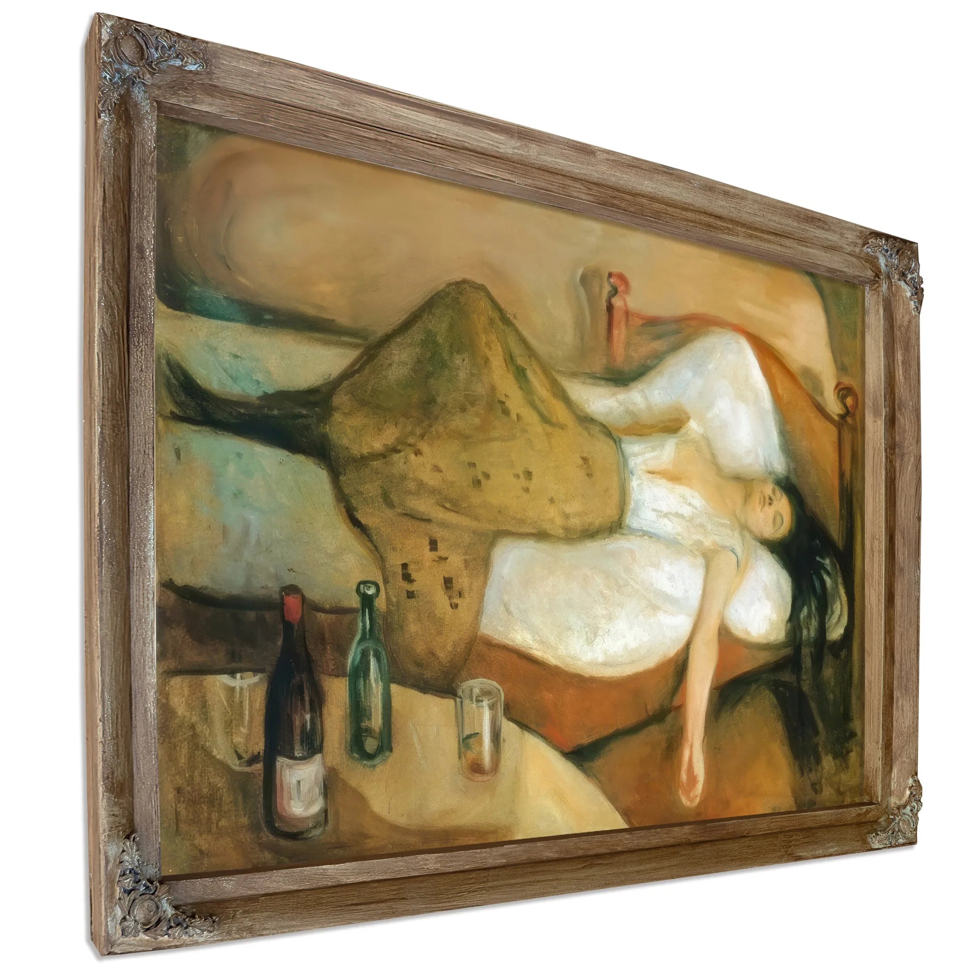 The Day After 189495 By Edvard Munch Fine Art Print