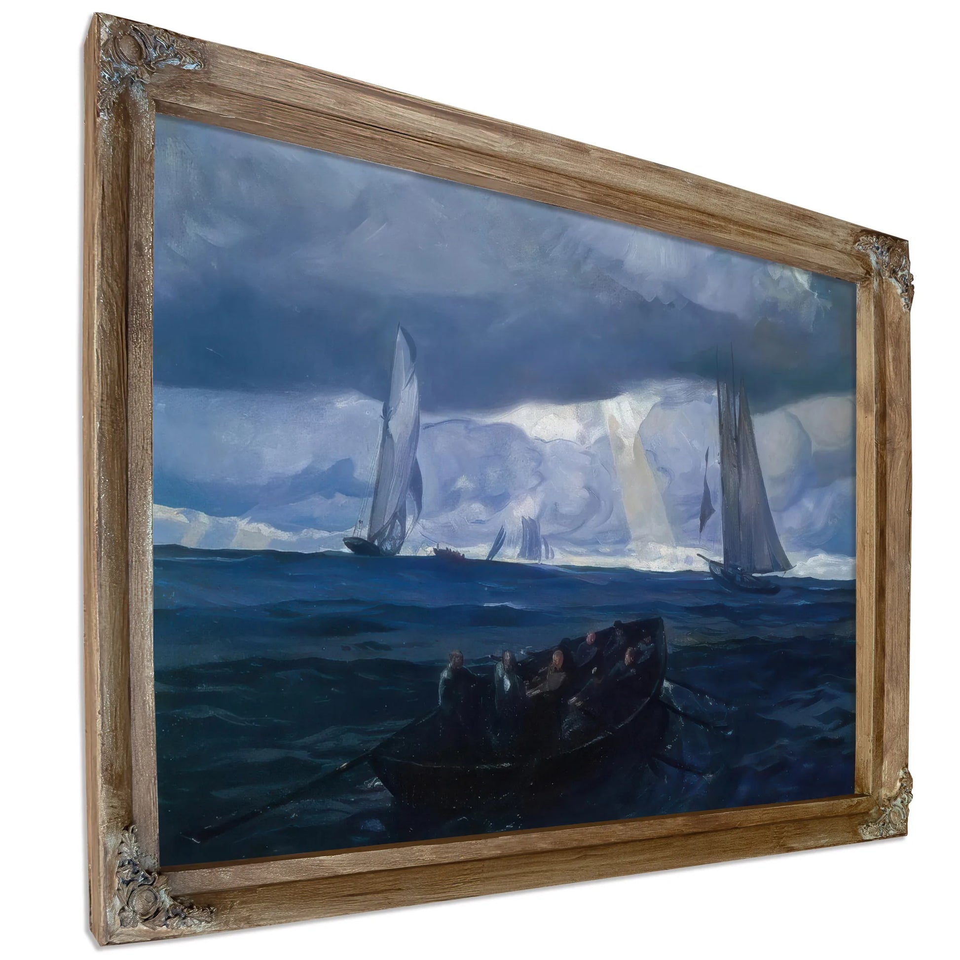 The Seiners By Rockwell Kent Fine Art Print