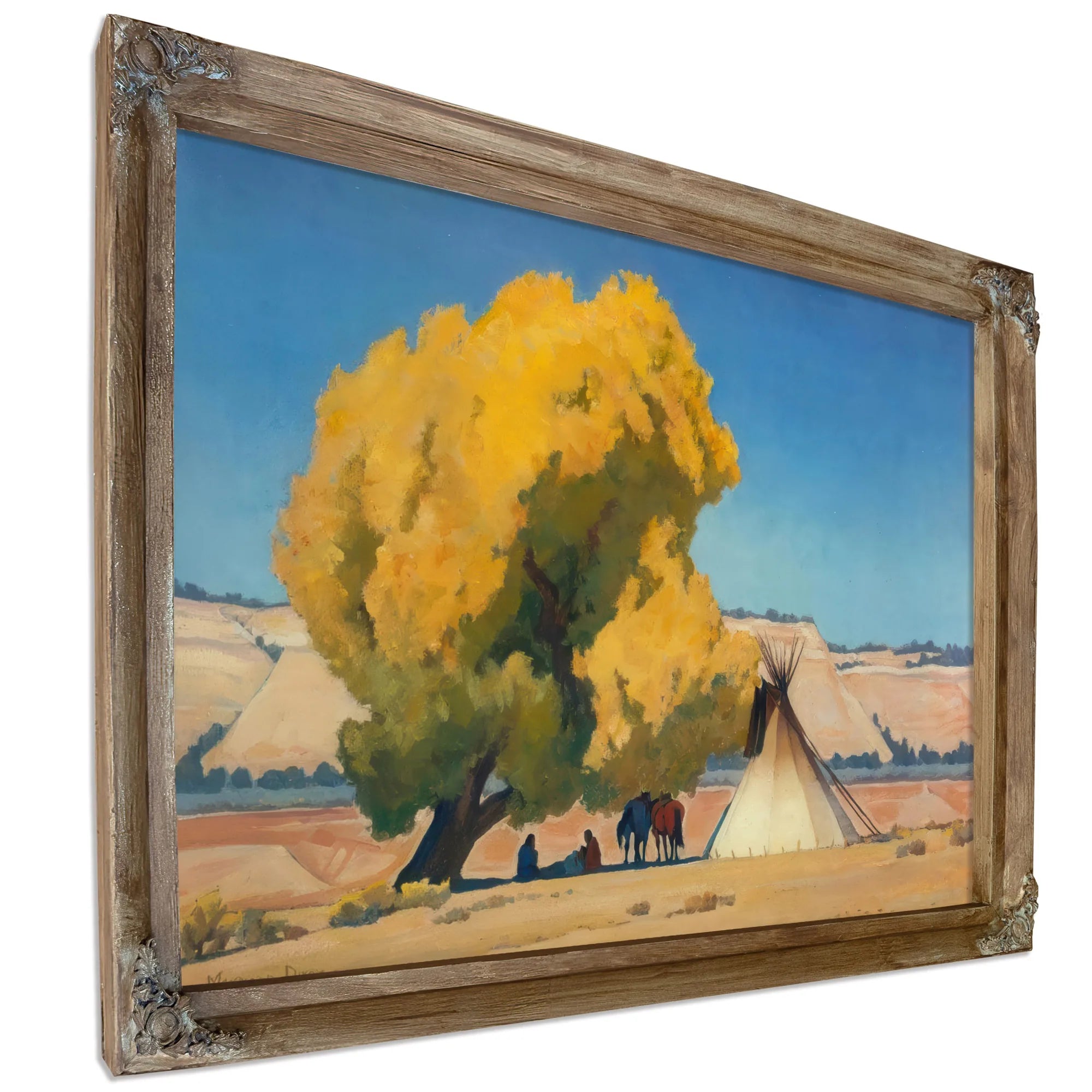 Lazy Autumn By Maynard Dixon Fine Art Print