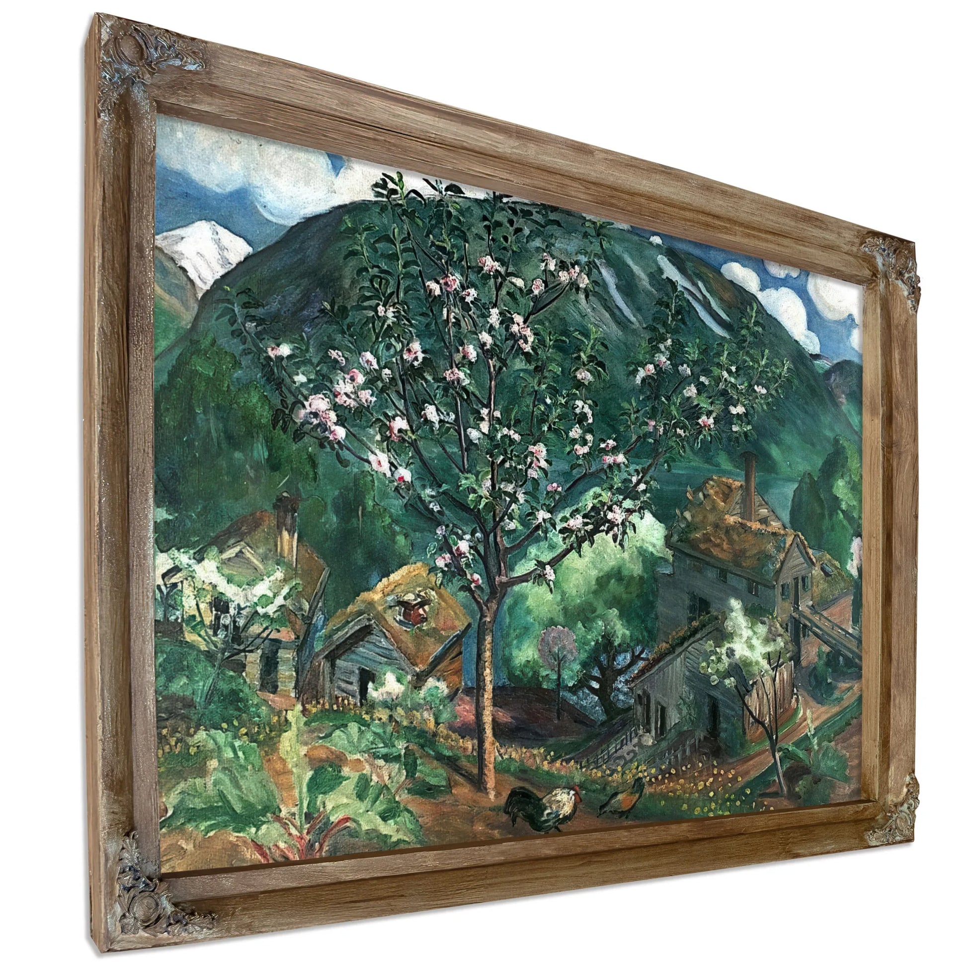 Apple Tree In Blossom By Nicolai Astrup Fine Art Print